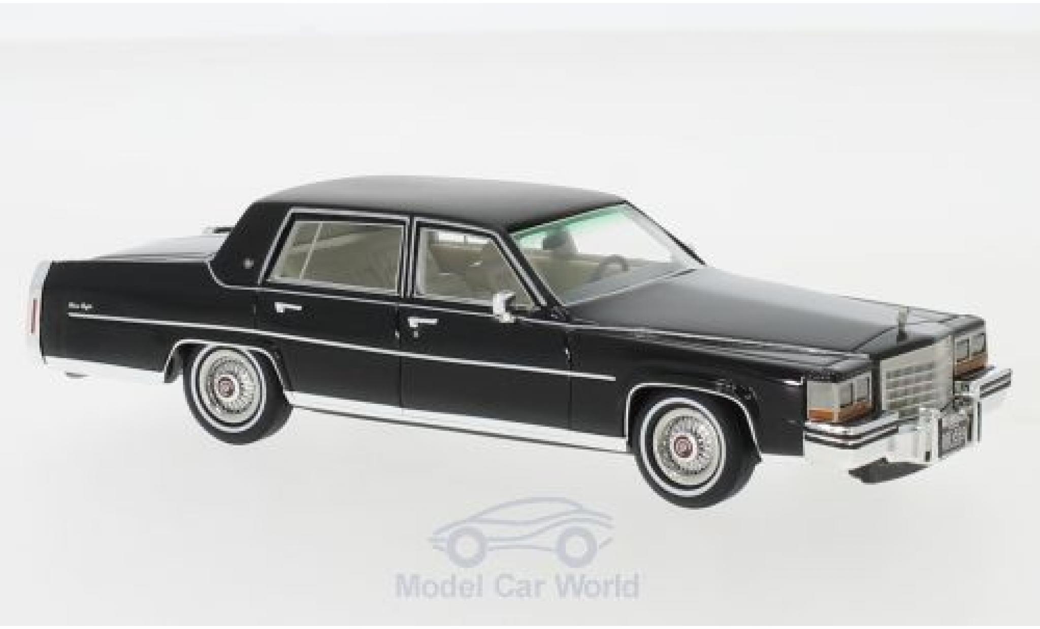 Cadillac Fleetwood 1/43 Neo Brougham black 1980 diecast model cars