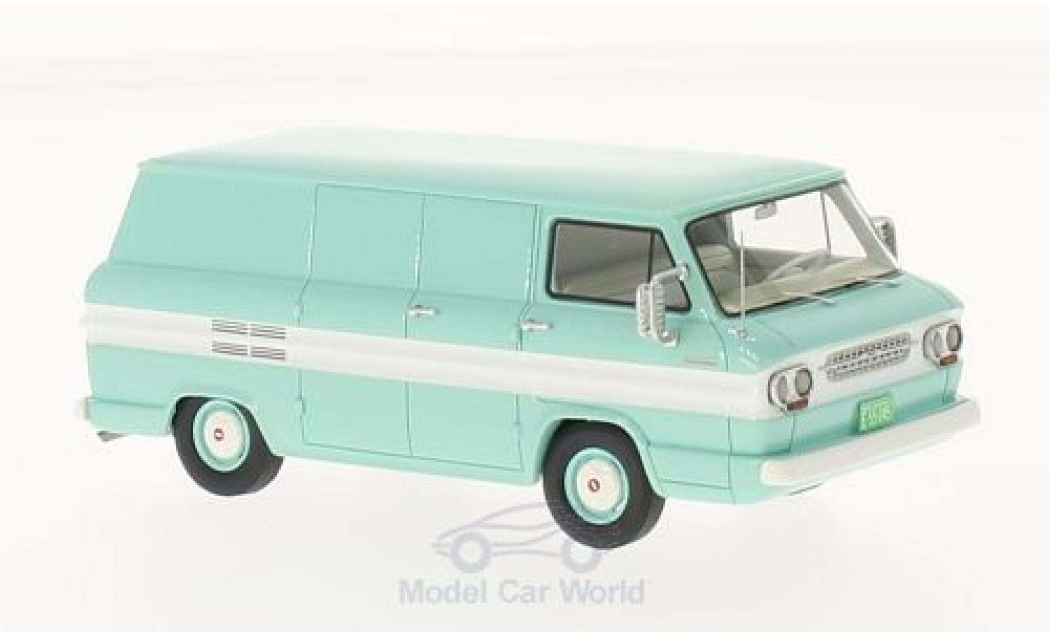 Chevrolet Corvair 1/43 Neo t&uuml;rkis/white 1963 Van diecast model cars