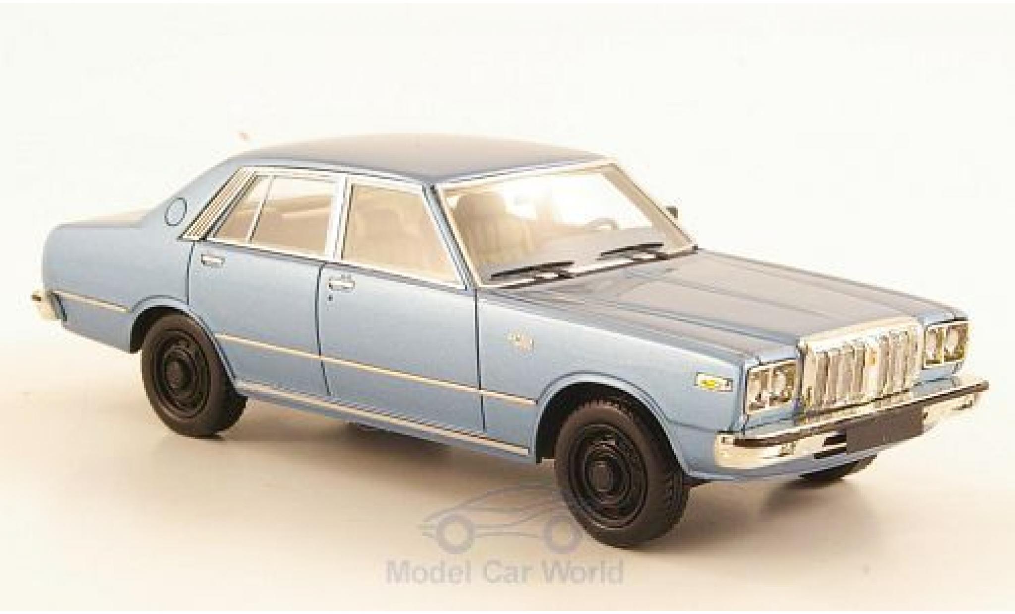 Datsun 200L 1/43 Neo Laurel (C230) metallic blue diecast model cars