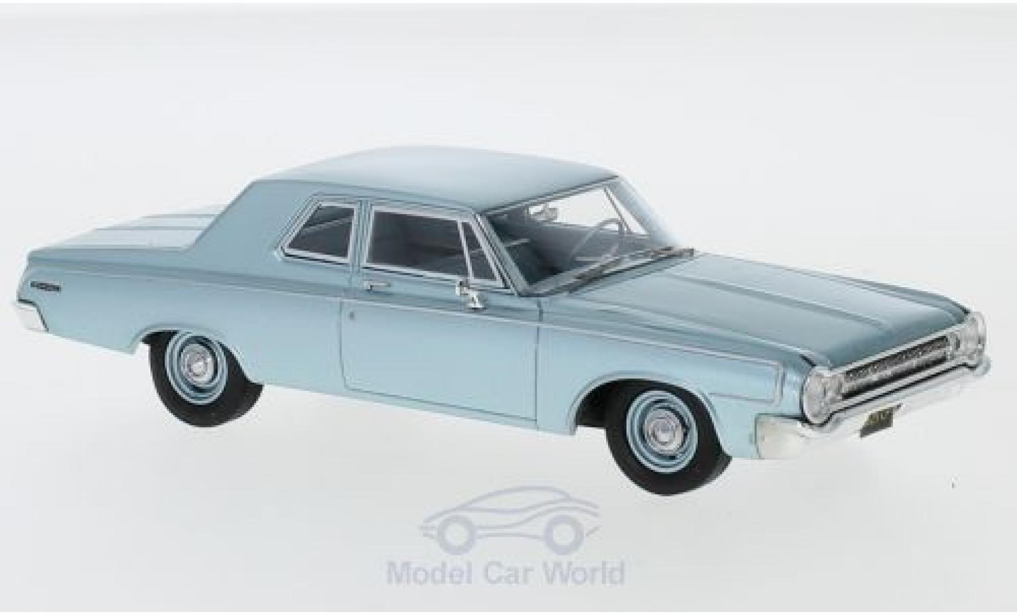 Dodge 330 1/43 Neo Sedan metallic blue 1964 diecast model cars