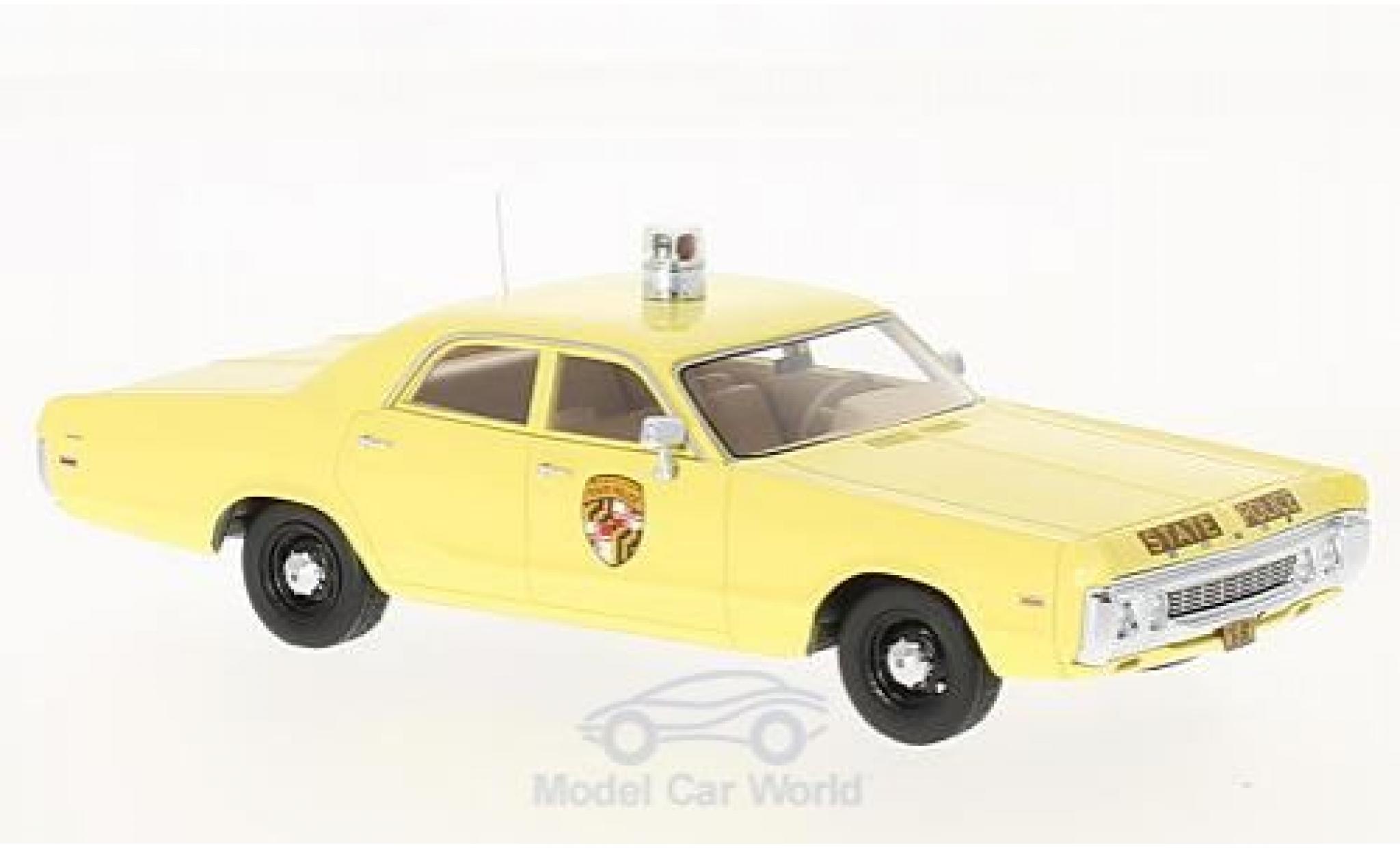 Dodge Polara 1/43 Neo Maryland State Police 1972 diecast model cars