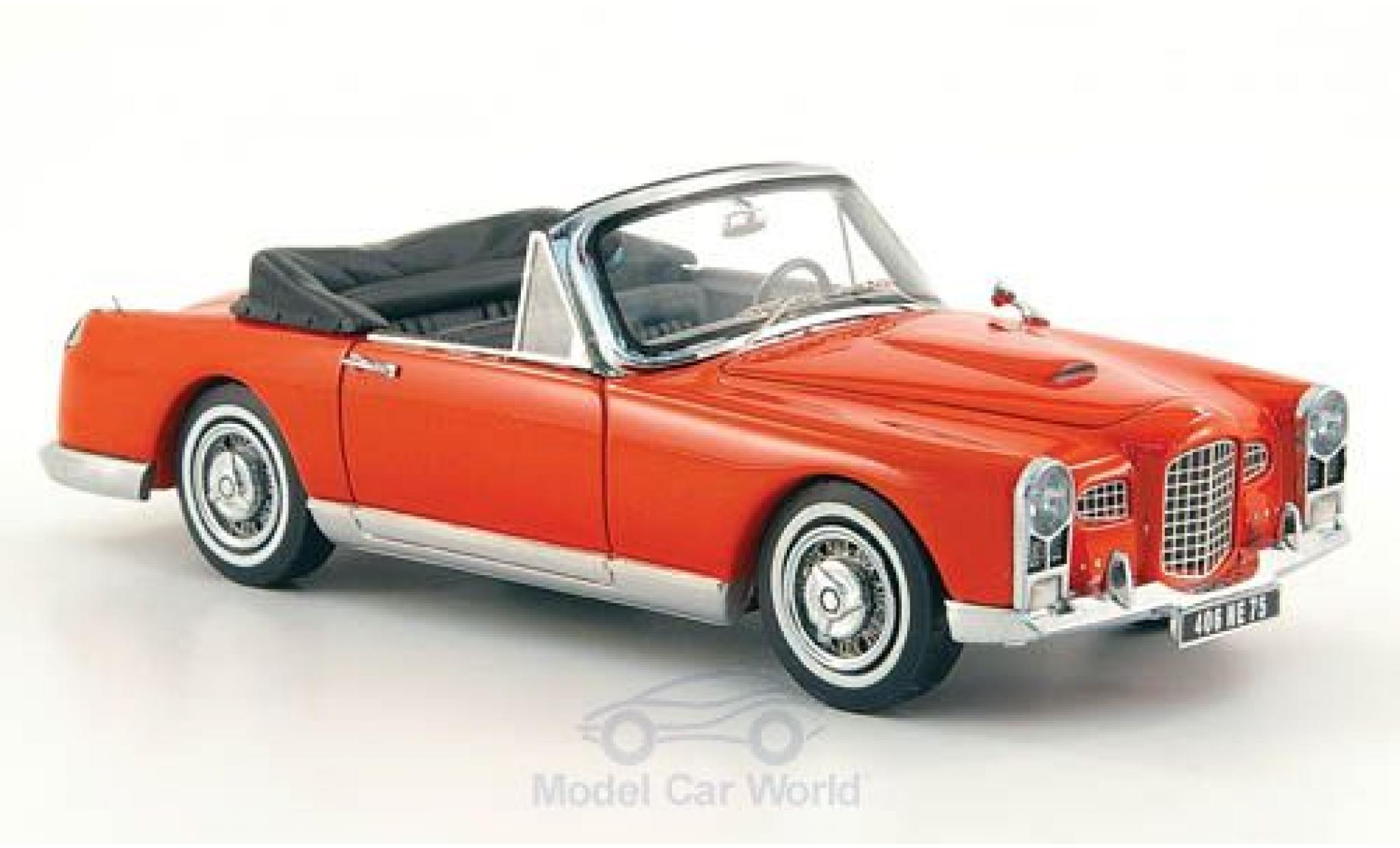 Facel Vega FV 1/43 Neo 1b Convertible red 1955 diecast model cars