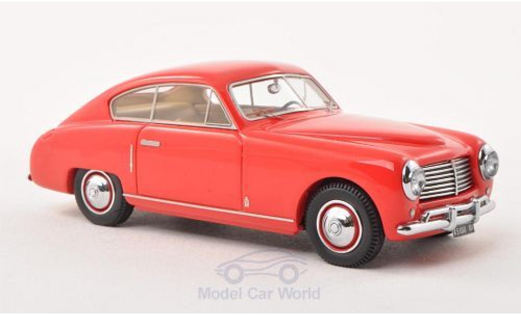 Fiat 1100 1/43 Neo ES Pininfarina red 1950 diecast model cars