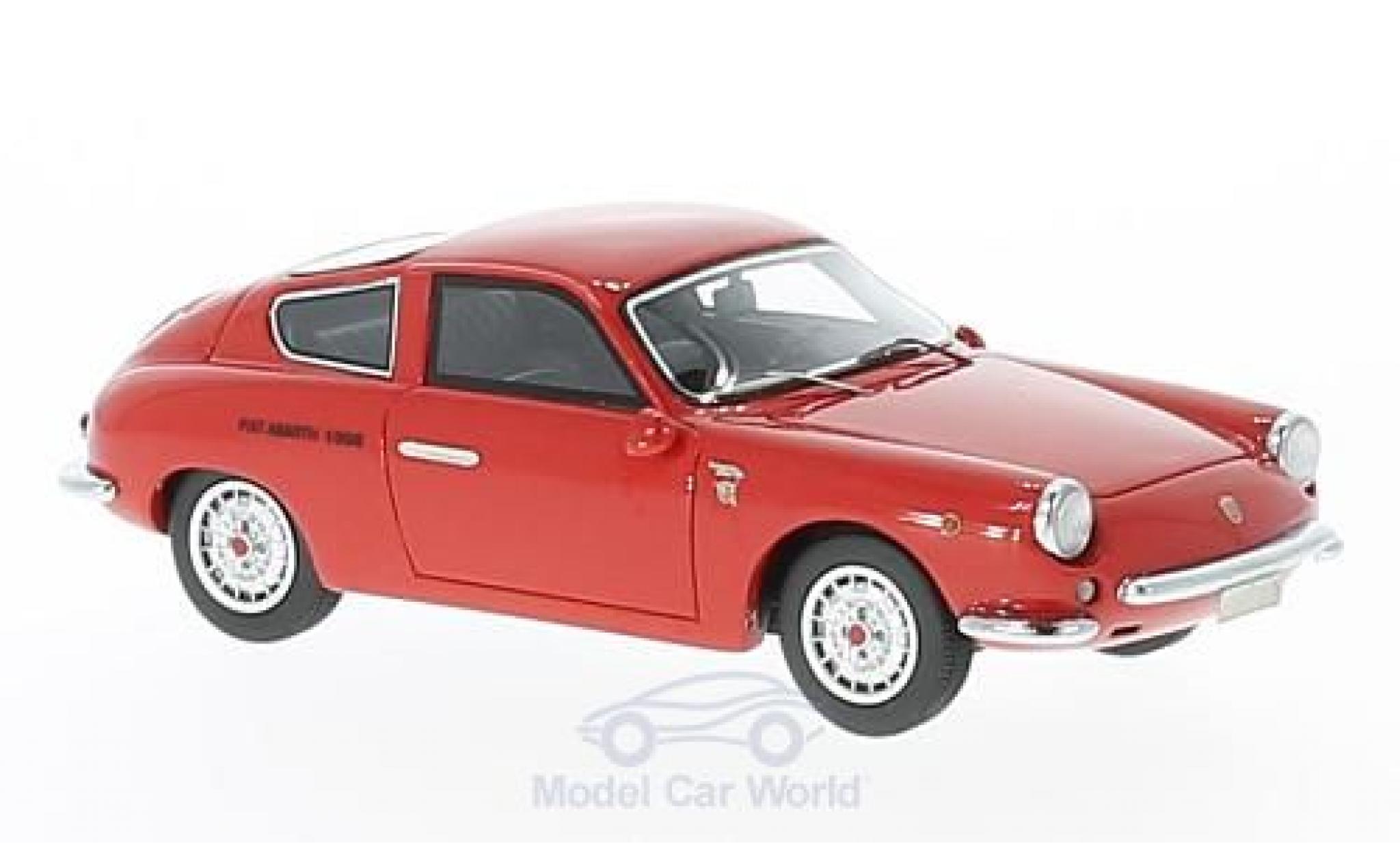 Fiat Abarth 1000 1/43 Neo GT Monomille red 1963 diecast model cars