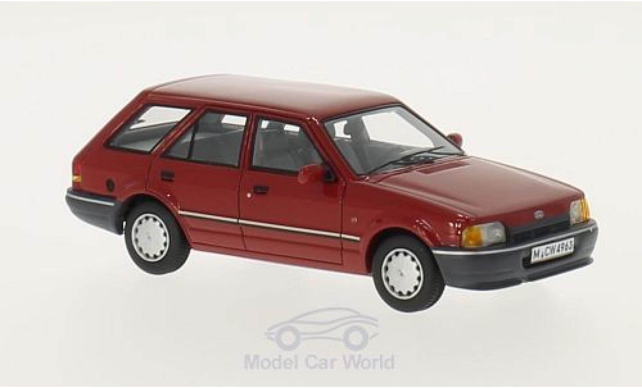 Ford Escort 1/43 Neo MK IV Turnier red 1986 diecast model cars