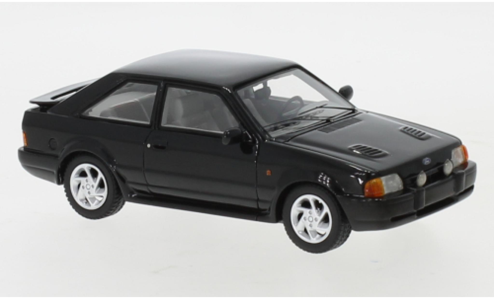 Ford Escort 1/43 Neo MkIV RS Turbo black 1986 diecast model cars