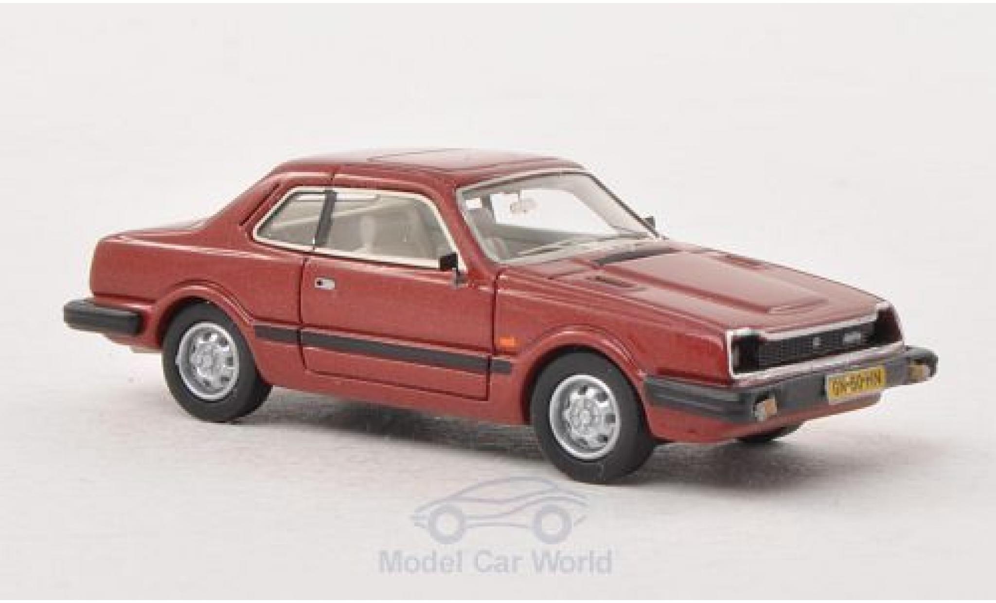 Honda Prelude 1/87 Neo Mk1 metallic red 1981 diecast model cars