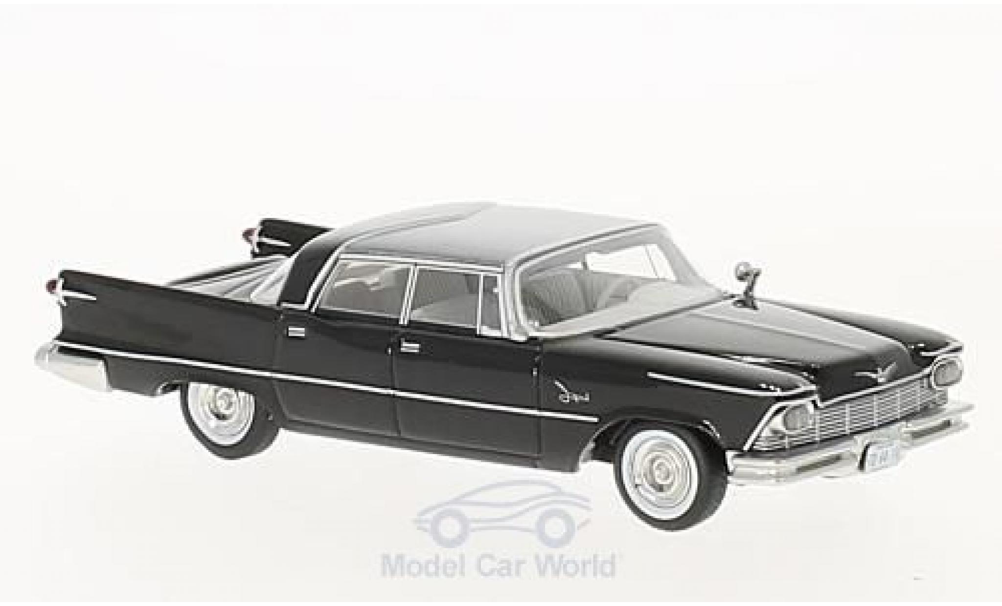 Imperial Crown 1/64 Neo 4-Door Southampton black/grey 1957 diecast model cars