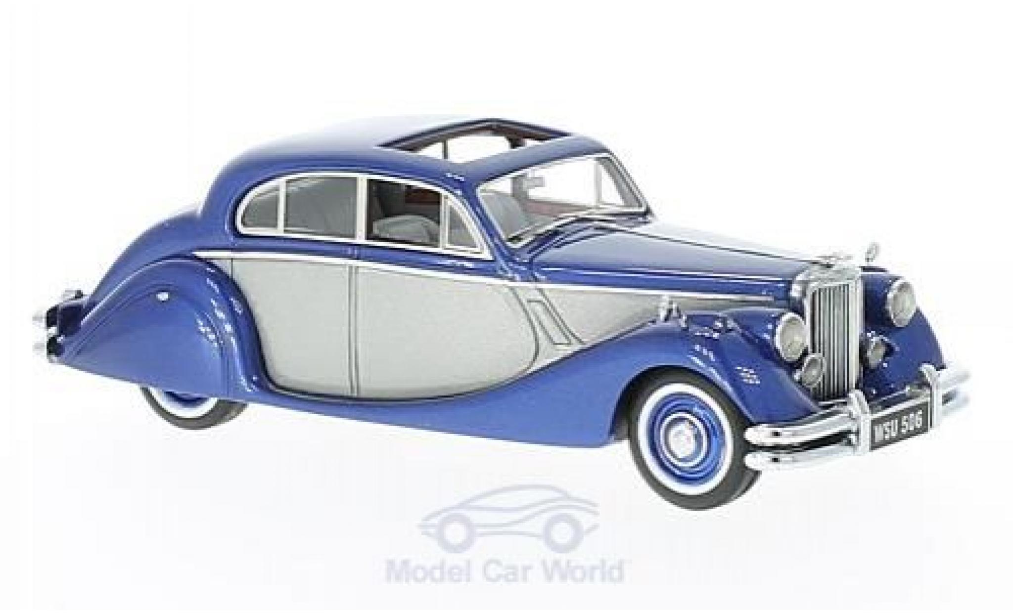 Jaguar MK 9 1/43 Neo V metallic blue/grey 1950 diecast model cars
