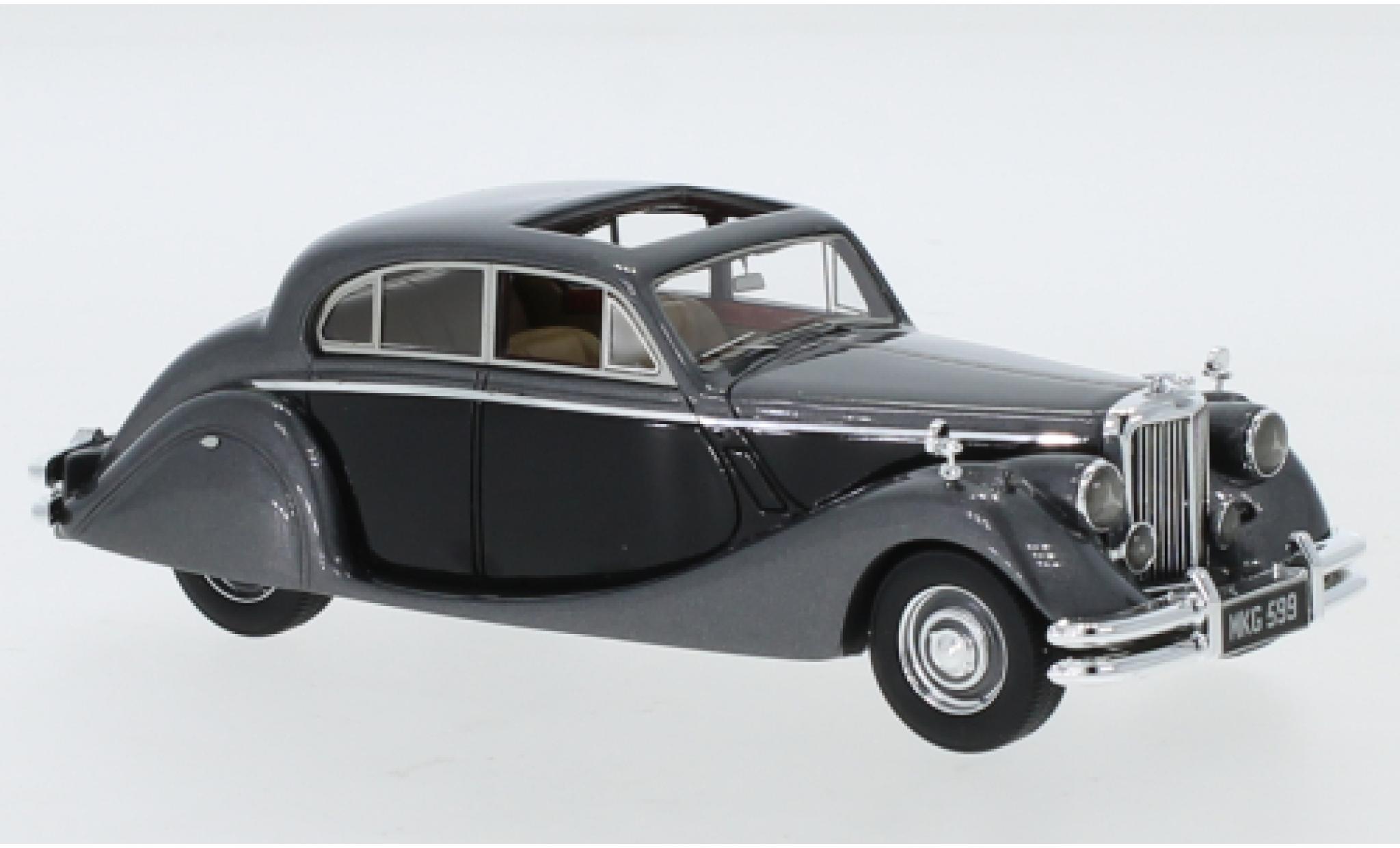 Jaguar MK 1/43 Neo Mk V metallic grey/black RHD 1950 diecast model cars