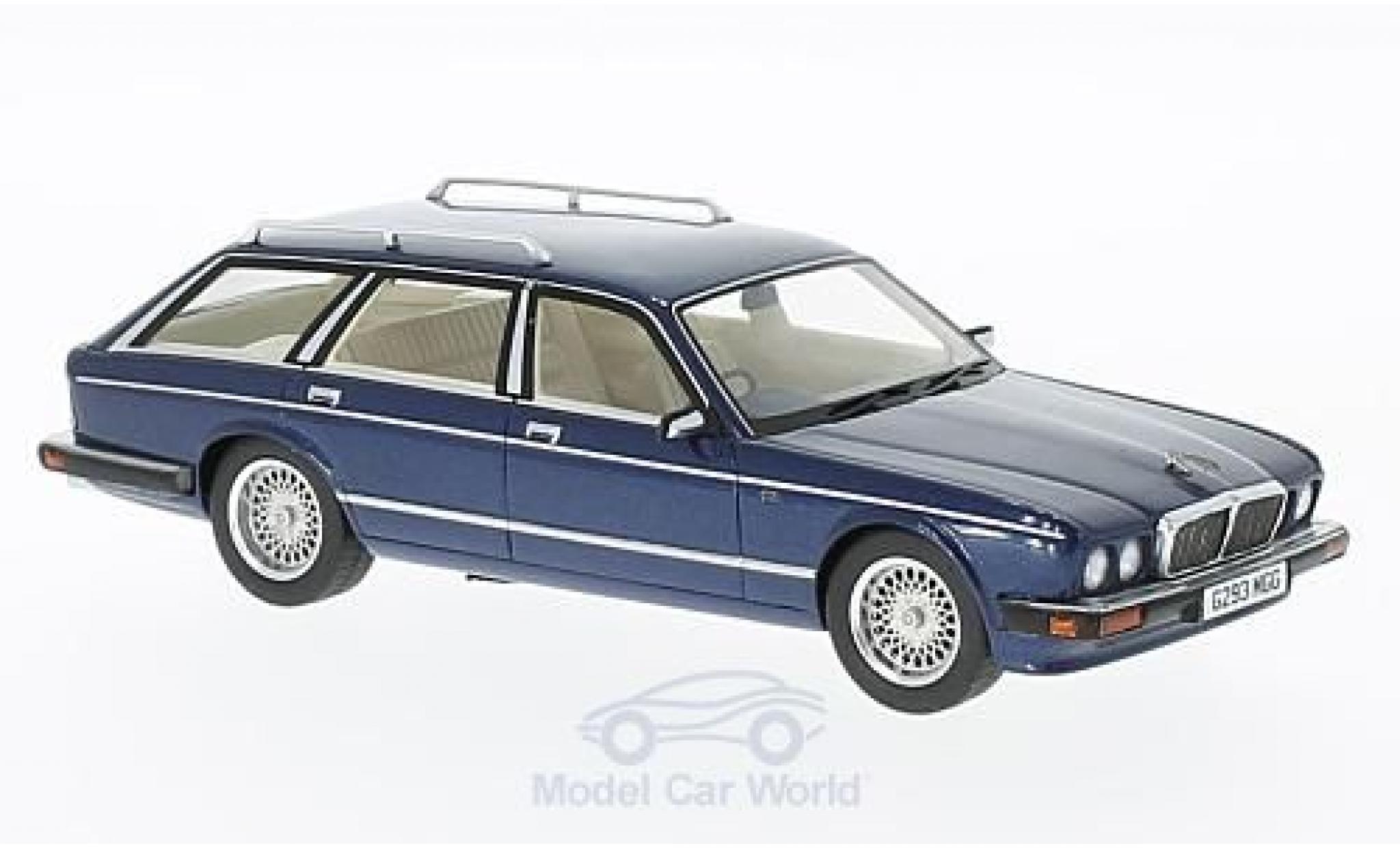 Jaguar XJ 40 1/43 Neo 40 Shooting Brake metallic blue RHD 1989 diecast model cars