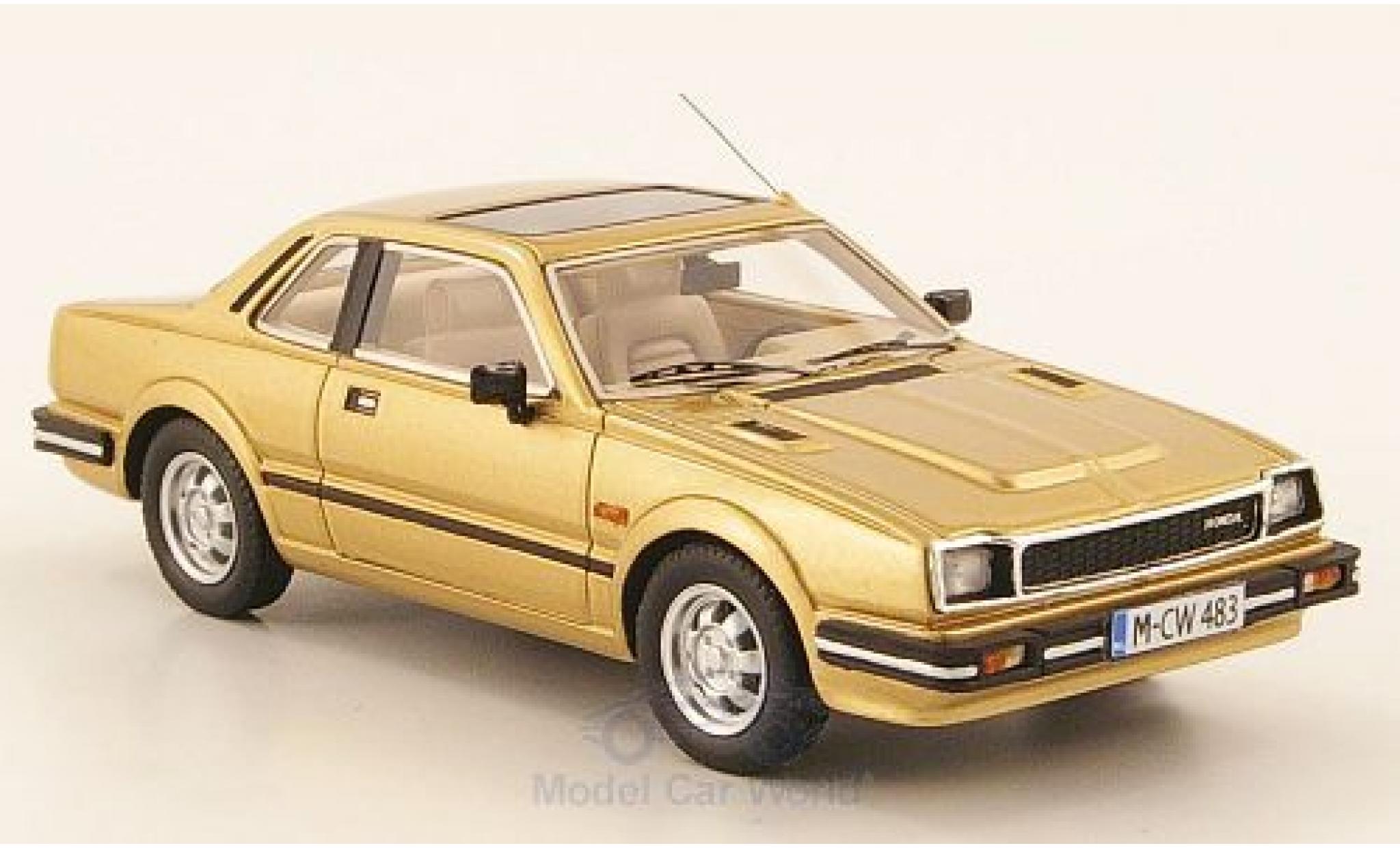 Honda Prelude 1/43 Neo MkI gold 1983 diecast model cars