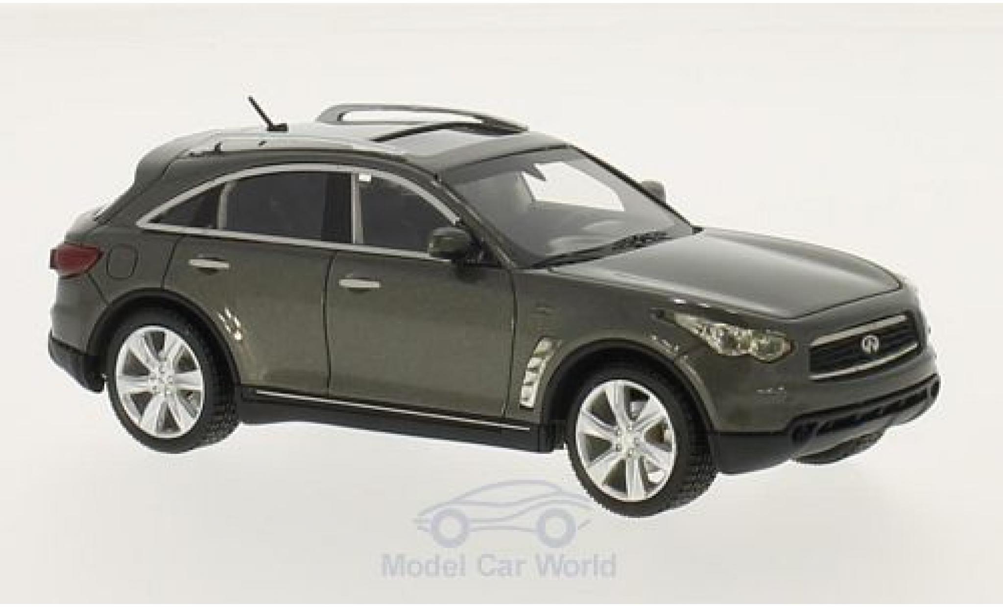 Infiniti FX50 1/18 Neo S metallic grey 2010 diecast model cars