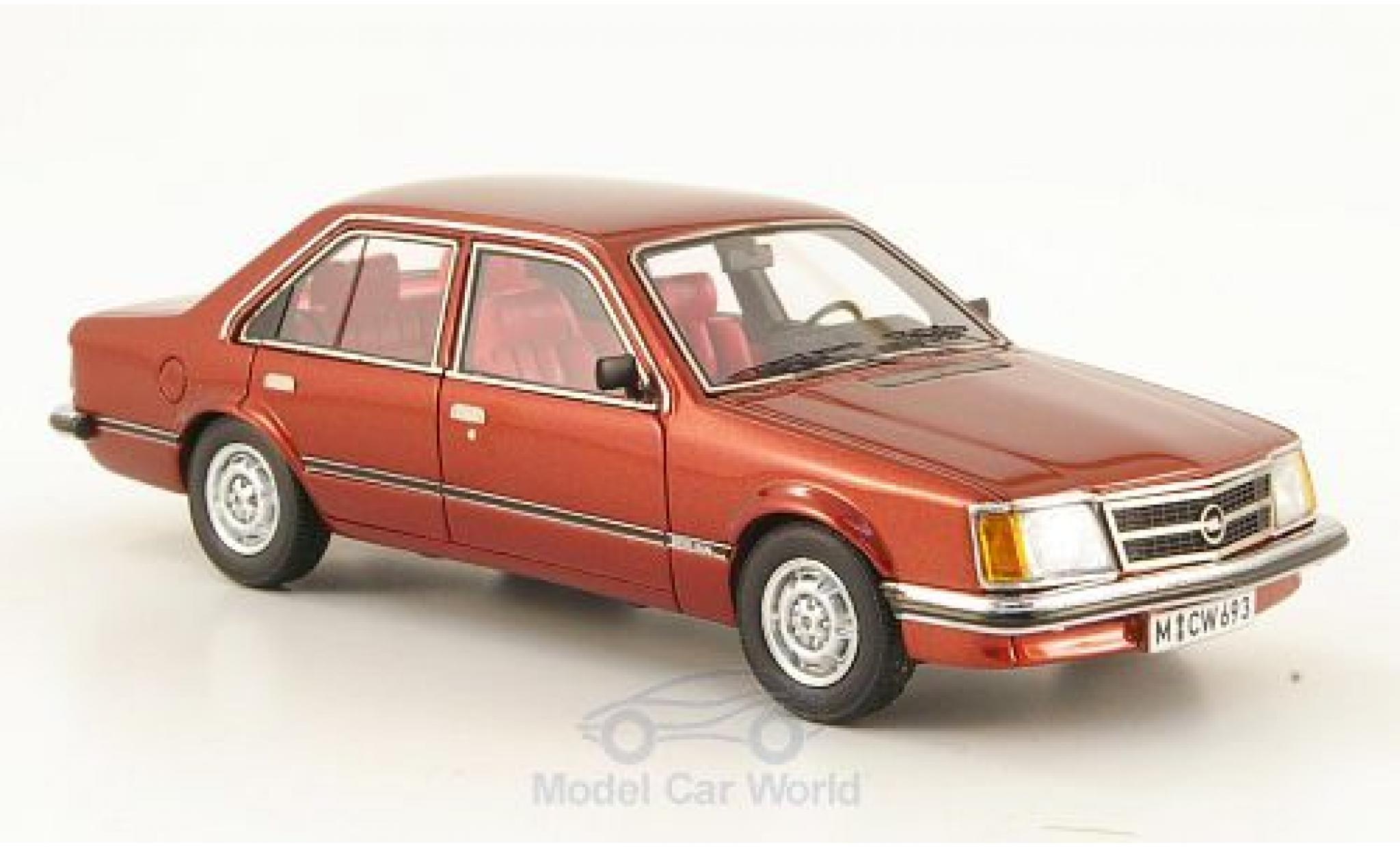 Opel Commodore C 1/43 Neo C 2.5 S red 1978 4-T&uuml;rer diecast model cars