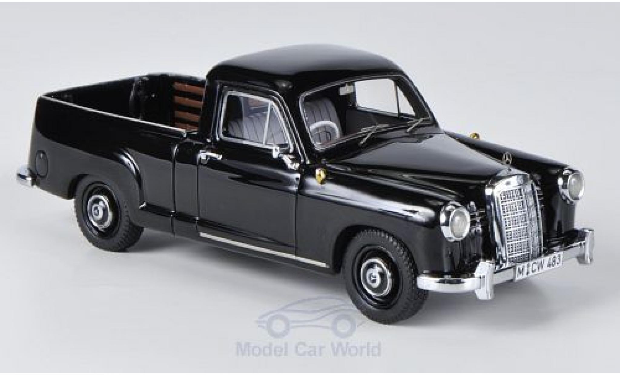 Mercedes 180 1/43 Neo (W120) Bakkie black diecast model cars