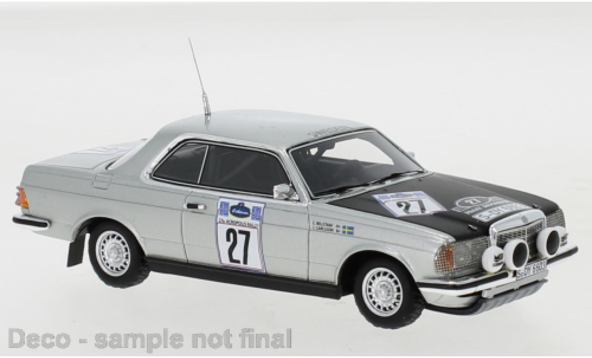 Mercedes 280 1/43 Neo CE No.27 Carlsson Rally WM Rally Acropolis 1980 I.Carlsson/C.Billstam diecast model cars