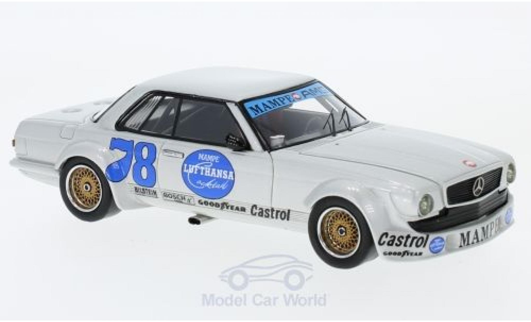 Mercedes 450 SLC 1/43 Neo SLC AMG Gr.2 No.78 Mampe 1978 Pr&auml;sentation diecast model cars