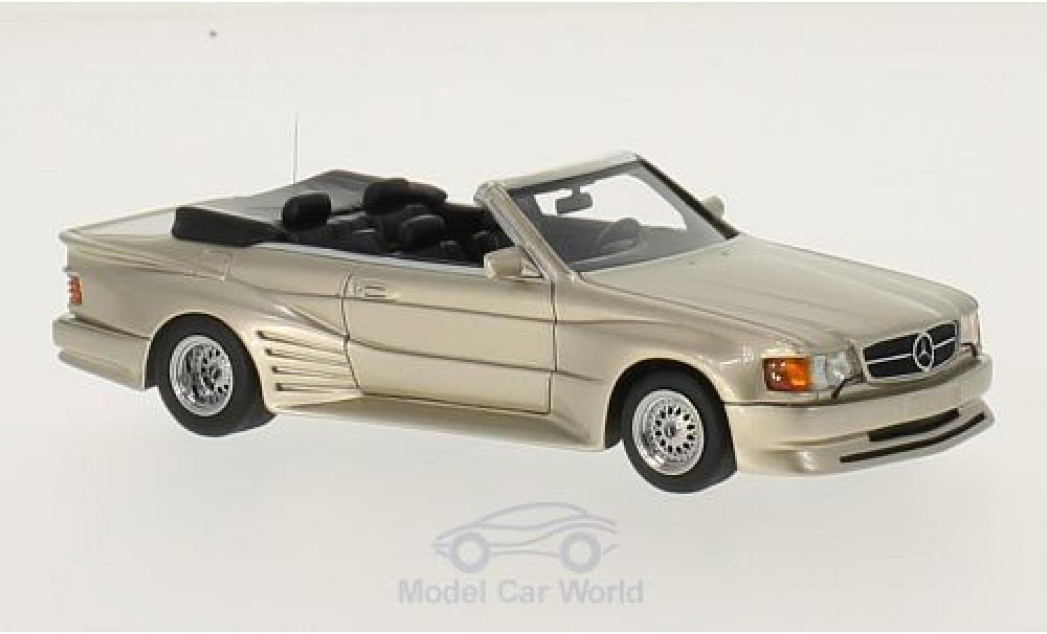 Mercedes 500 SEC 1/43 Neo SEC Koenig Specials metallic beige diecast model cars
