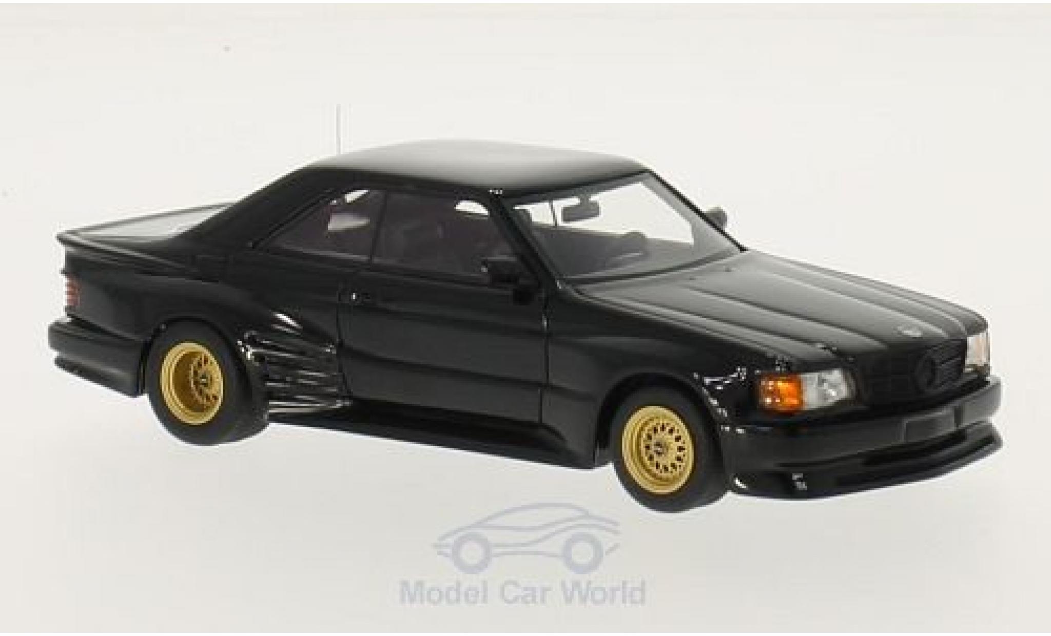 Mercedes 500 SEC 1/43 Neo SEC Koenig Specials black 1985 diecast model cars