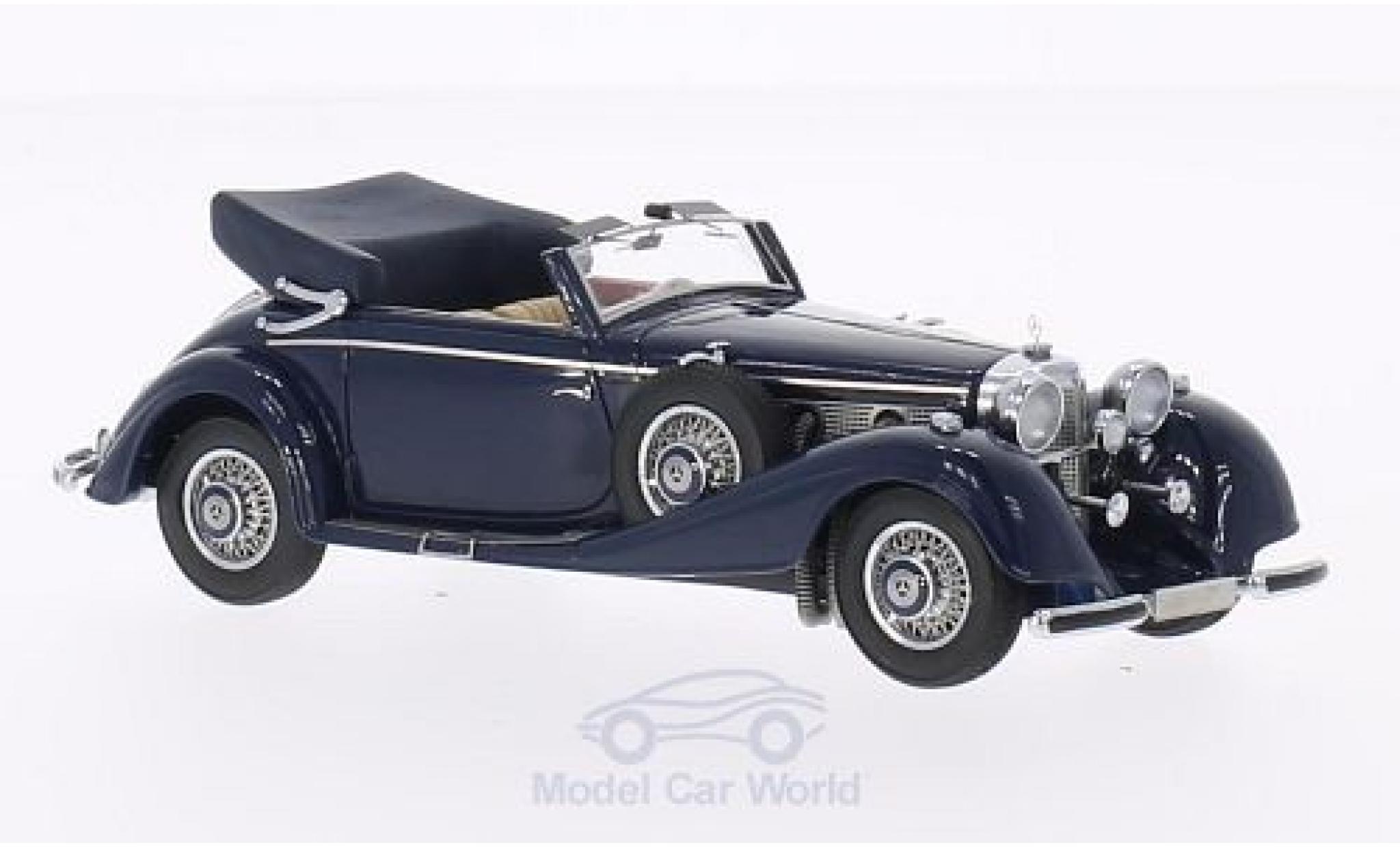 Mercedes 540 1/43 Neo K Typ A Convertible blue 1936 Verdeck ge&ouml;ffnet diecast model cars