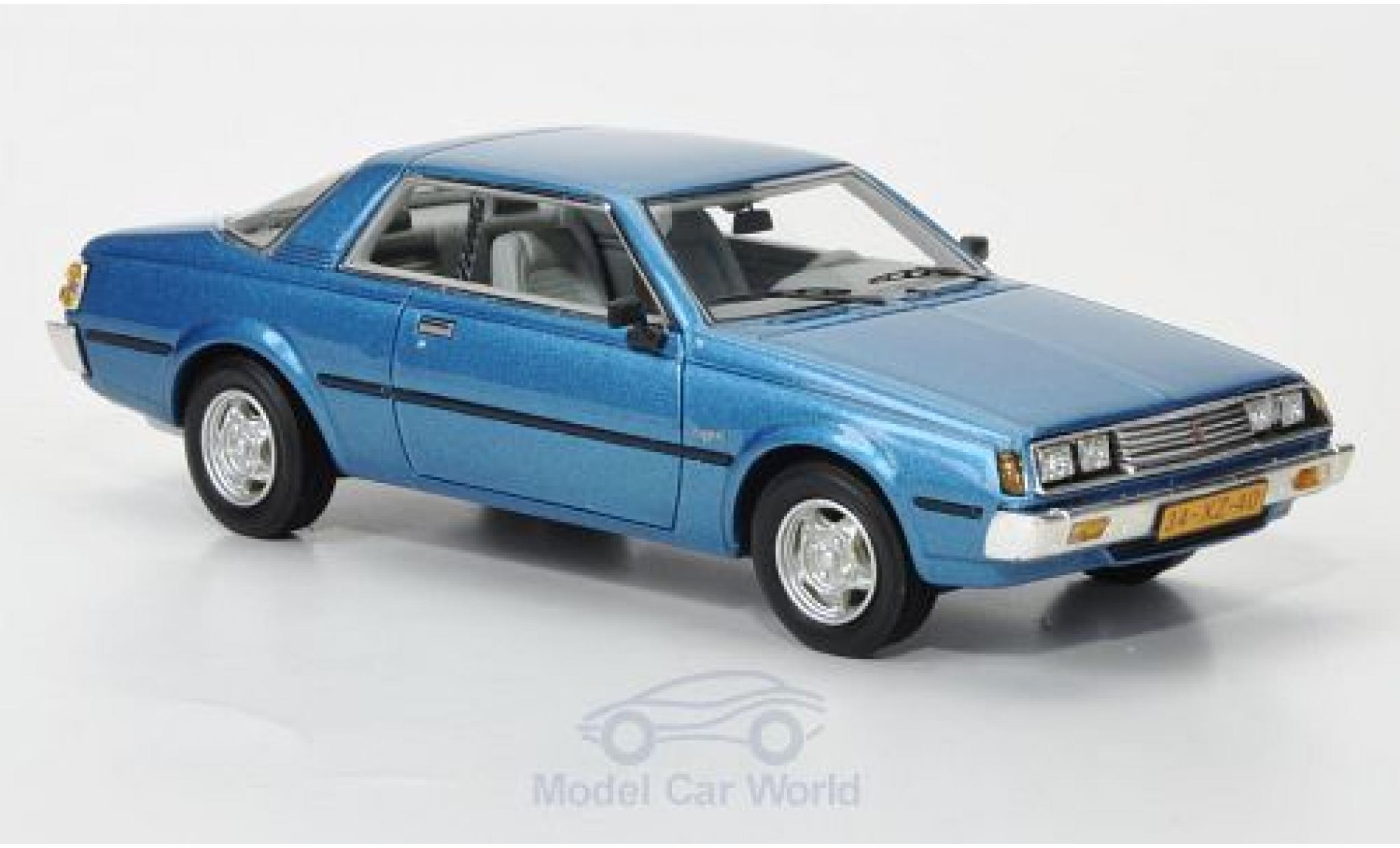 Mitsubishi Sapporo 1/43 Neo MkI Coupe metallic blue 1982 diecast model cars