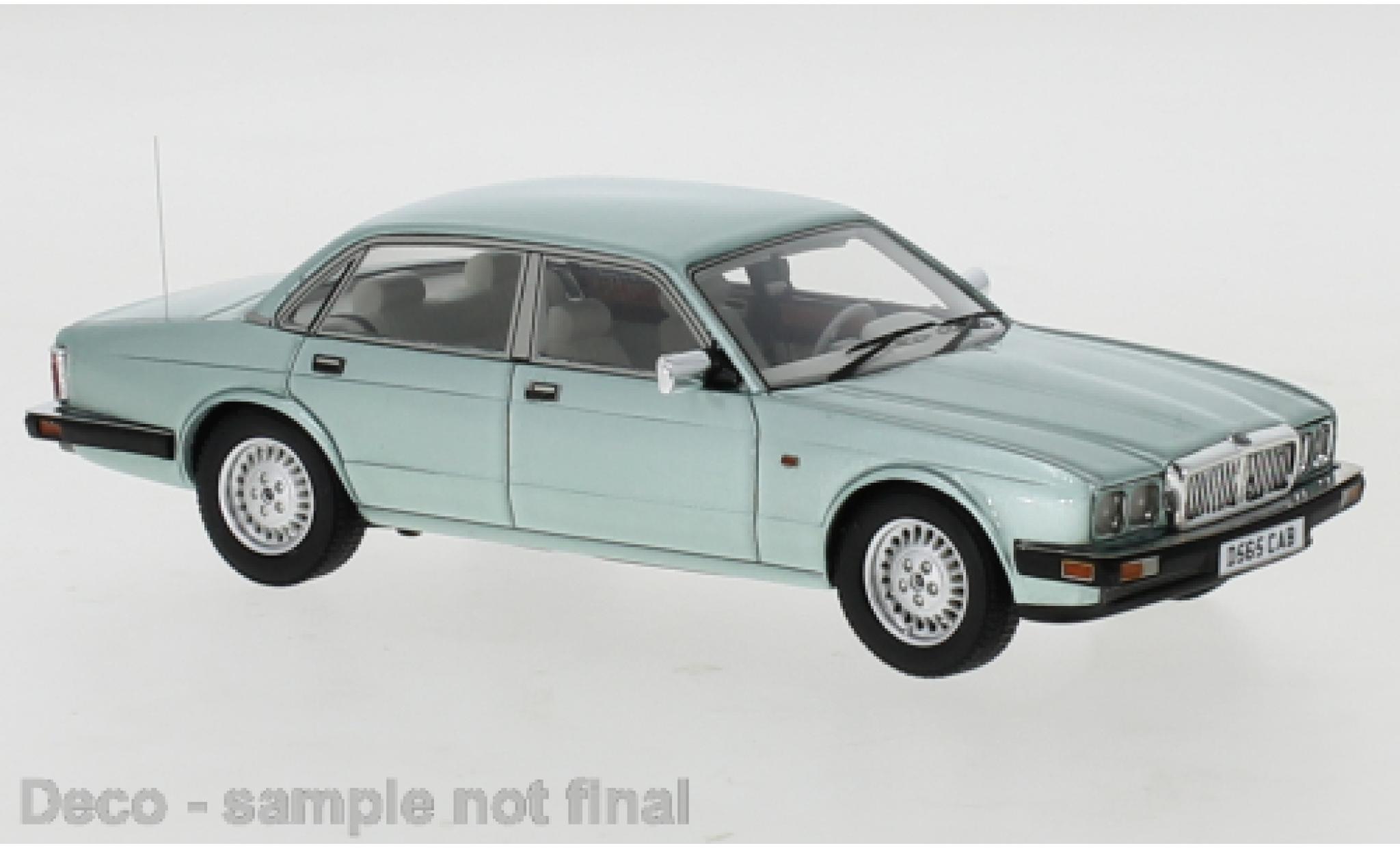 Jaguar XJ 1/43 Neo 40 Sovereign metallise la chaux 1990 diecast model cars