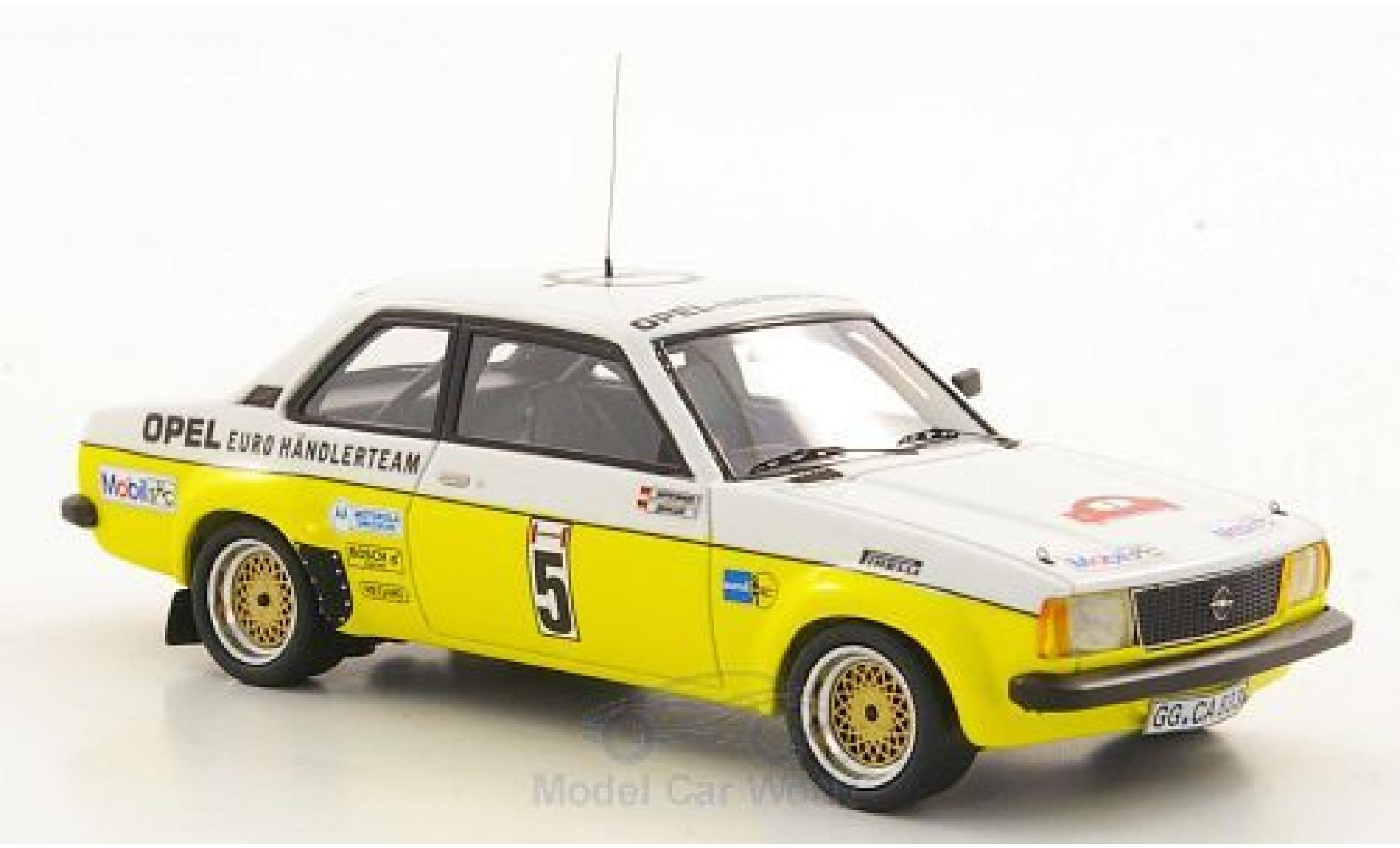Opel Ascona C 1/43 Neo B Gr.2 No.5 Euro H&auml;ndlerteam Rally Hunsr&uuml;ck 1979 J.Kleint/G.Wanger diecast model cars