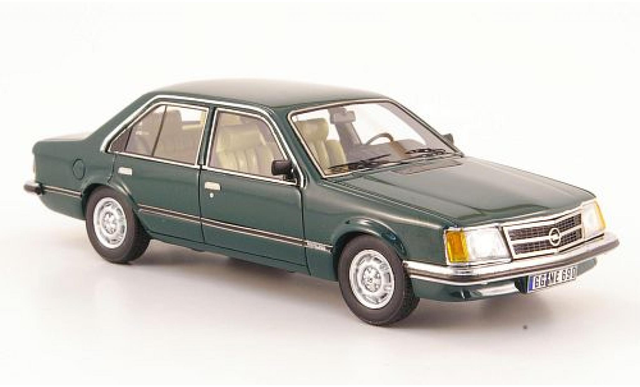 Opel Commodore 1/43 Neo C 2.5 S green 1978 4-portes diecast model cars