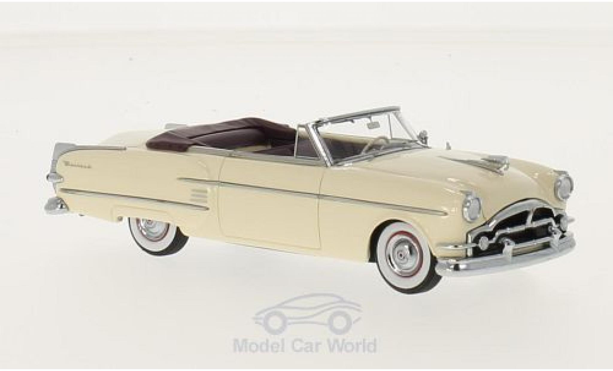 Packard Pacific 1/43 Neo Convertible beige/red 1954 diecast model cars