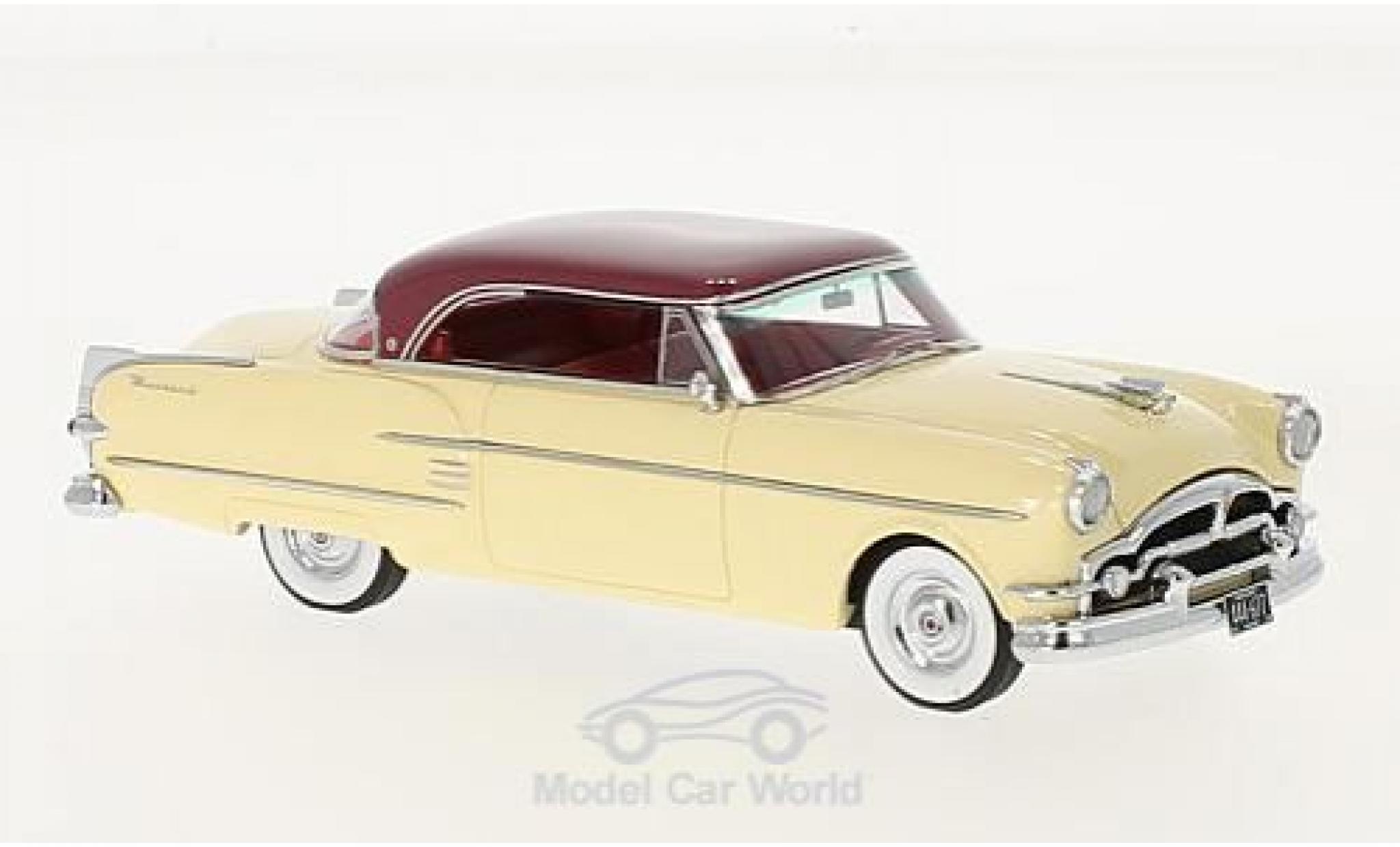 Packard Pacific 1/43 Neo Coupe beige/metallic red 1954 diecast model cars