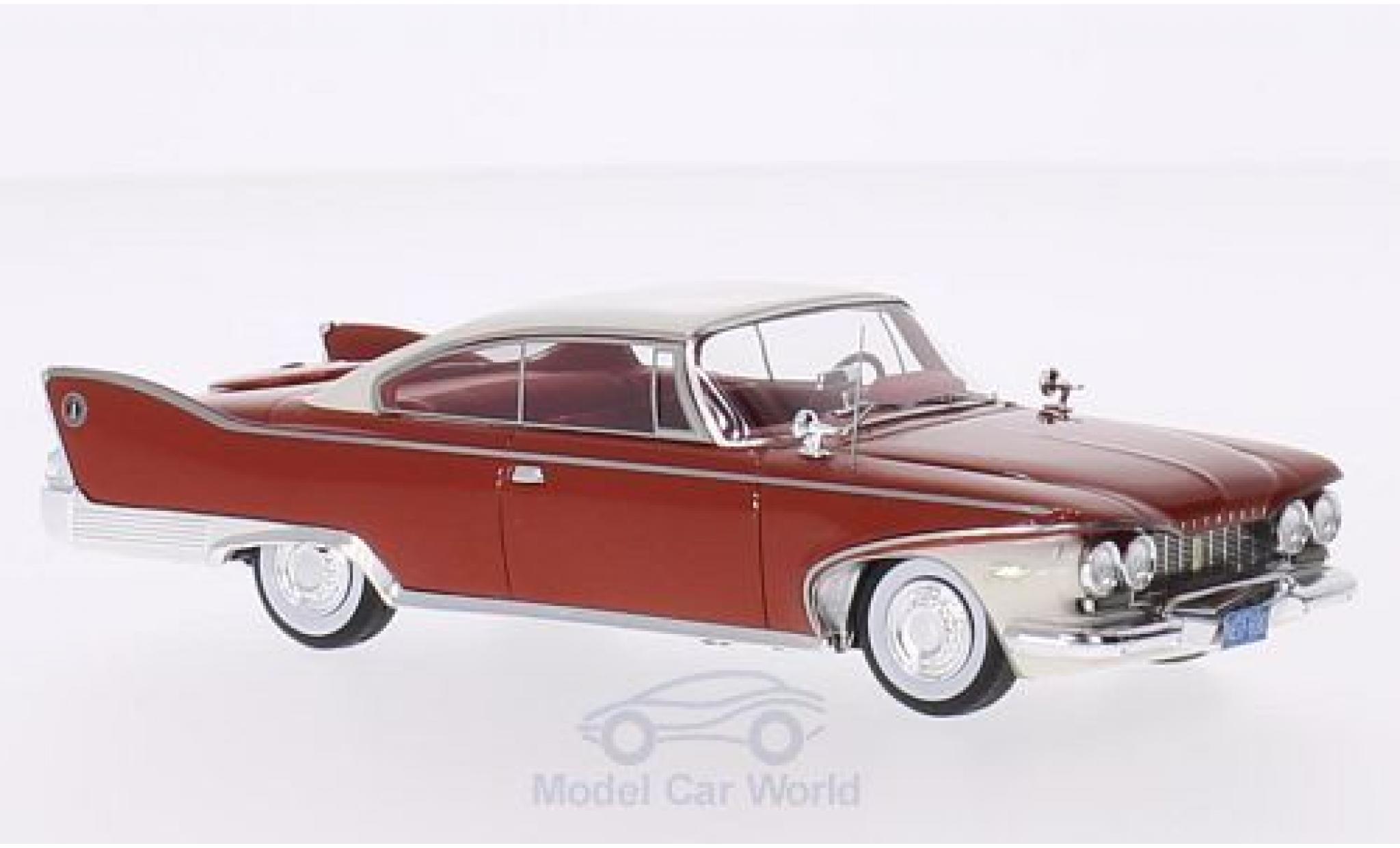 Plymouth Fury 1/43 Neo 2-Door Hardtop Coupe red/white 1960 diecast model cars