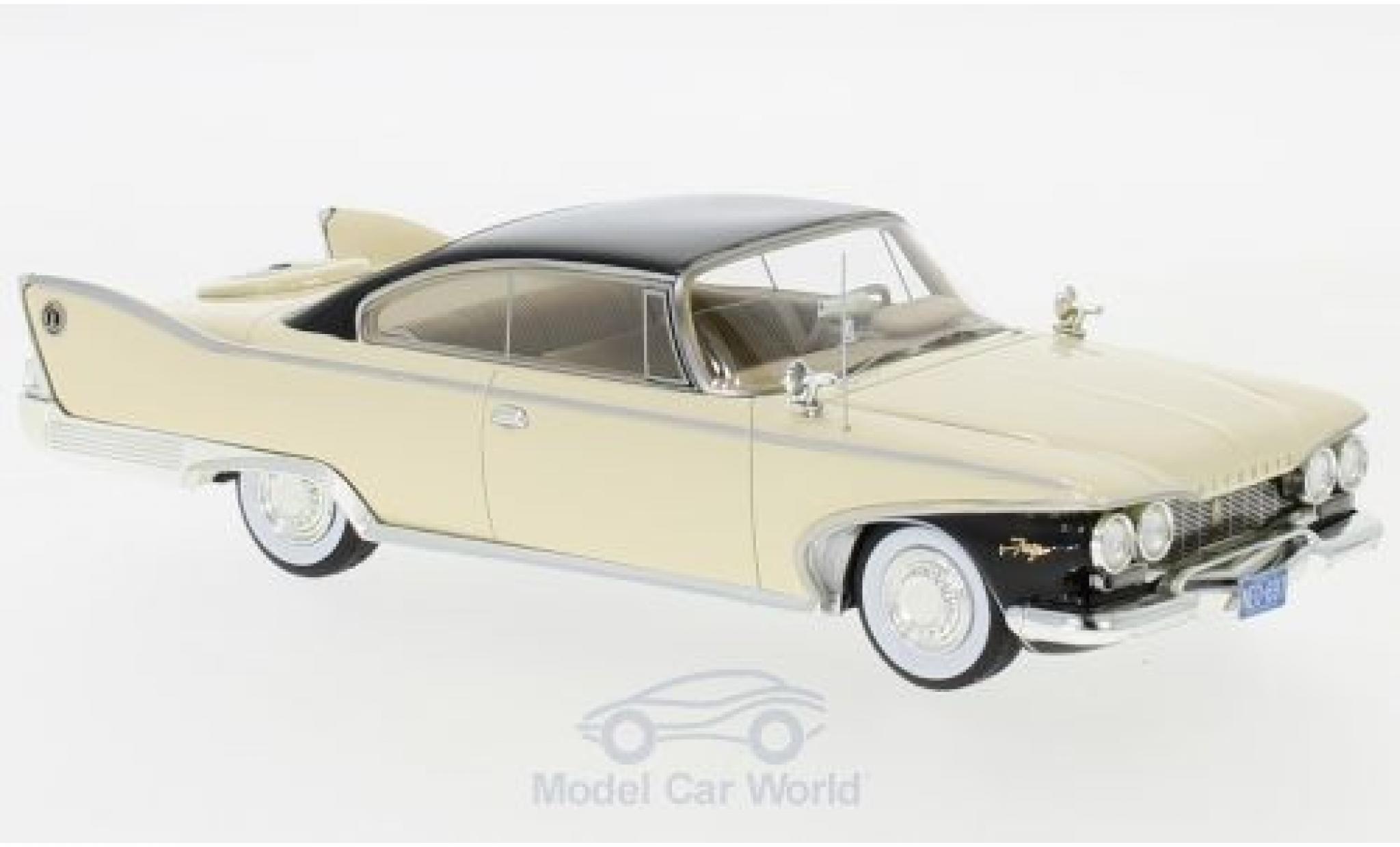 Plymouth Fury 1/43 Neo Coupe beige/black 1960 diecast model cars