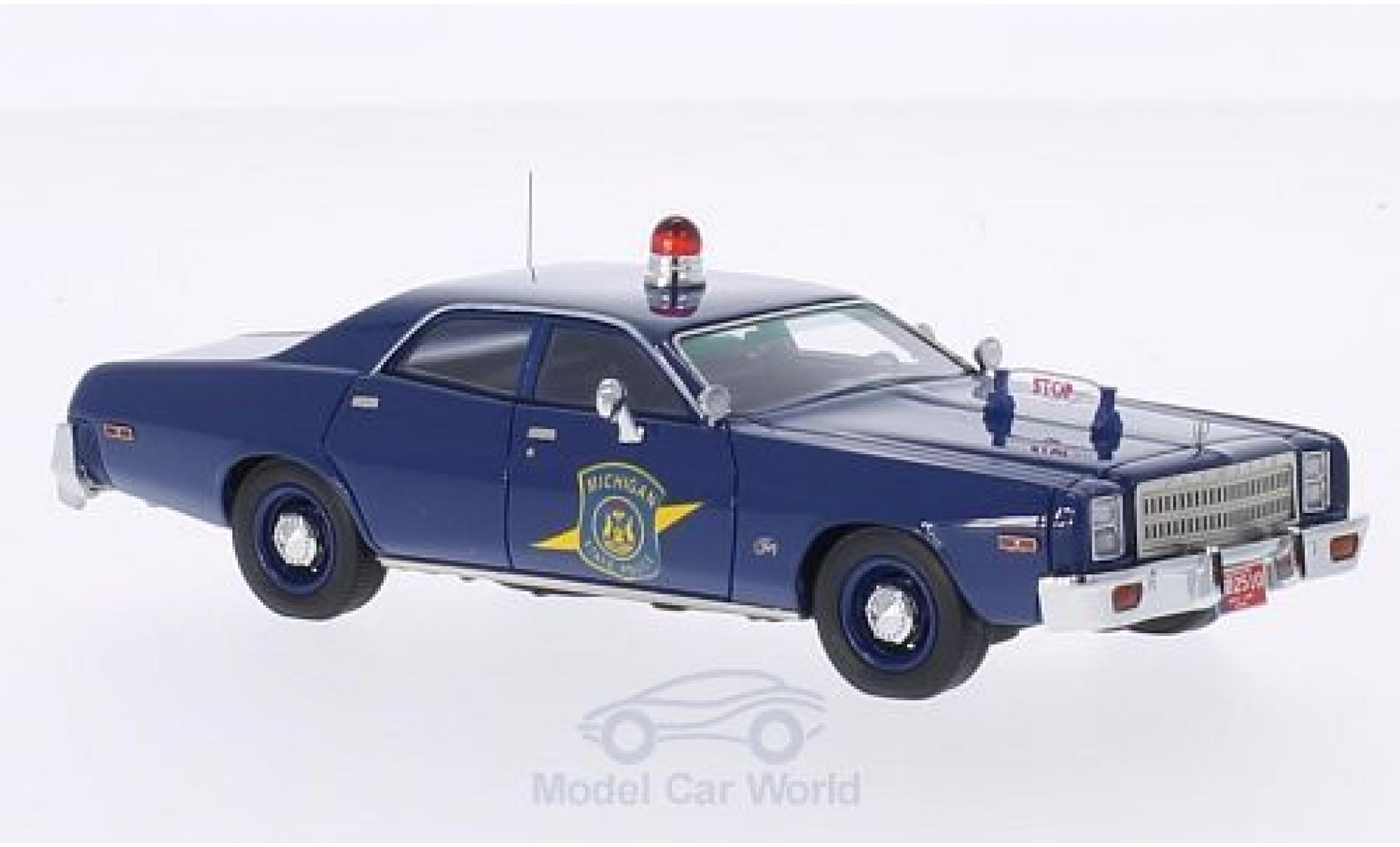 Plymouth Fury 1/43 Neo Michigan State Police 1977 Police (USA) diecast model cars