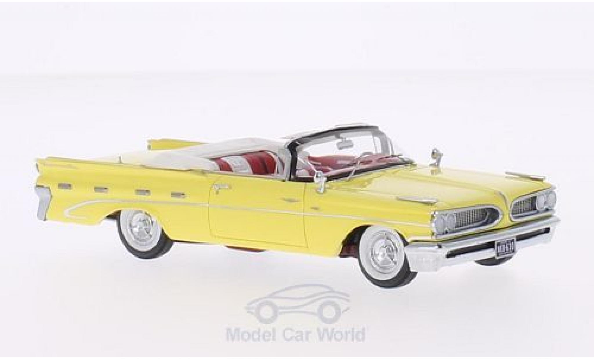 Pontiac Bonneville 1/43 Neo Convertible yellow 1959 diecast model cars