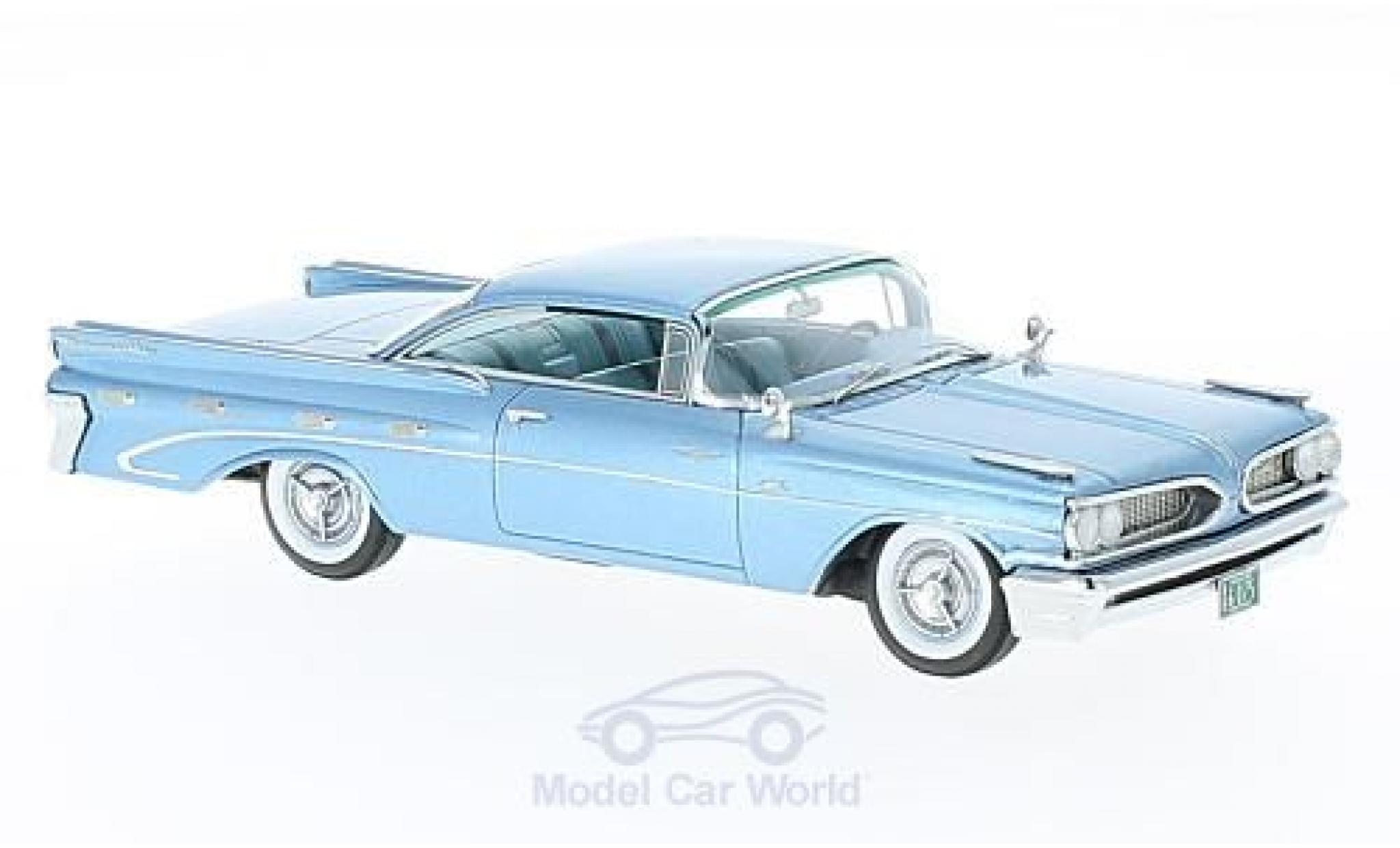 Pontiac Bonneville 1/43 Neo Hardtop metallic blue 1959 diecast model cars