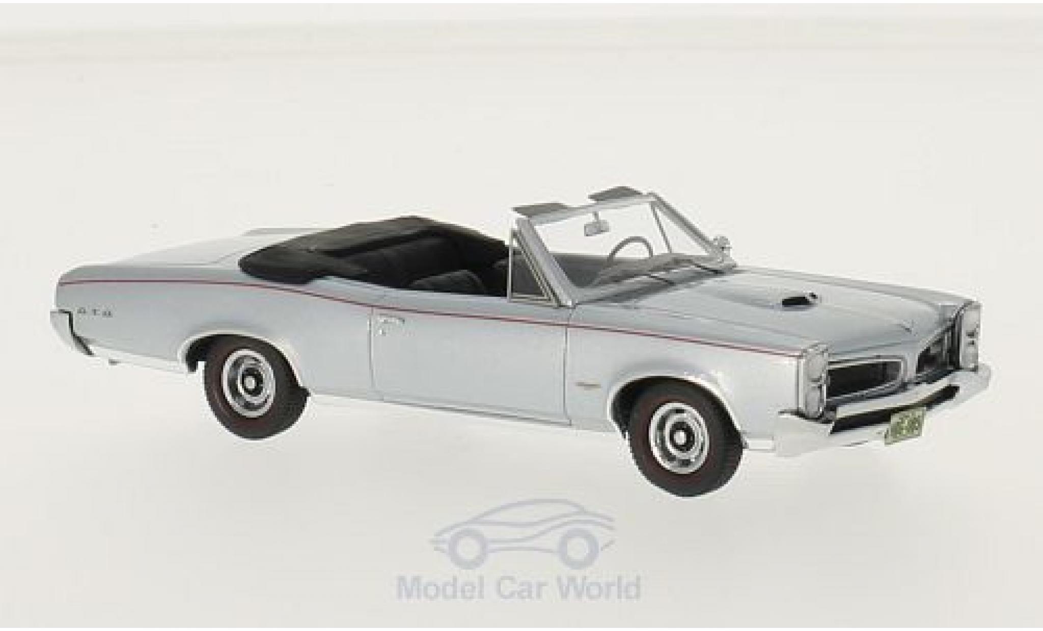 Pontiac GTO 1/43 Neo Convertible metallic grey 1966 diecast model cars