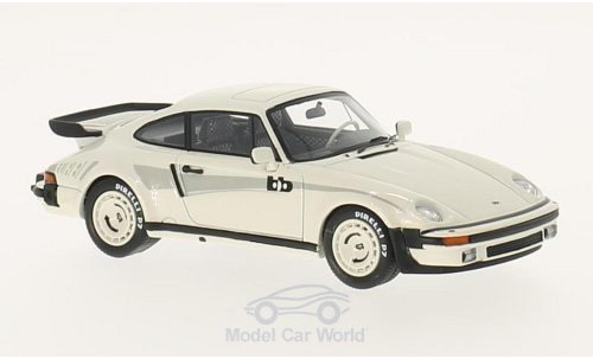 Porsche 930 Turbo 1/43 Neo BB Turbo white diecast model cars