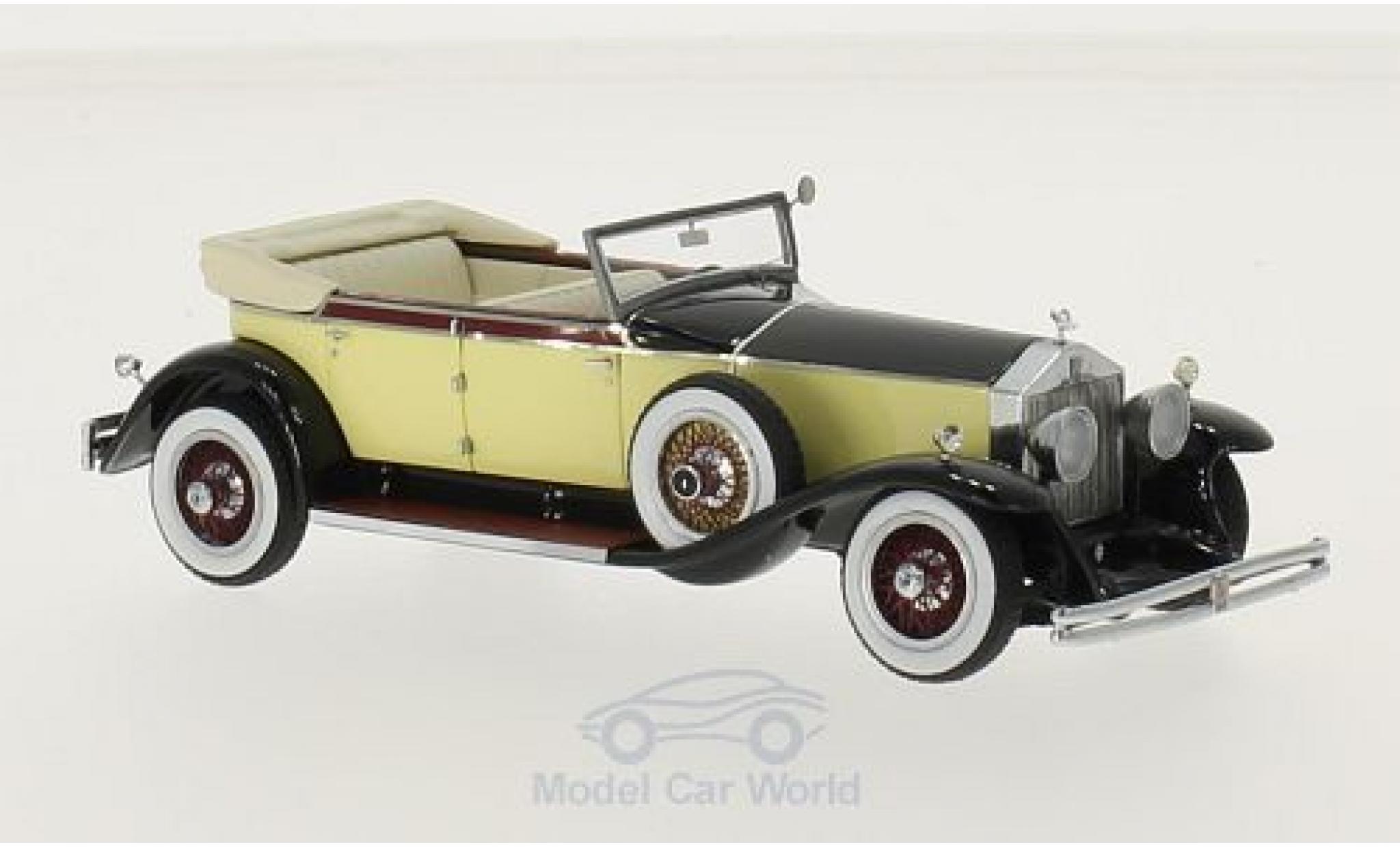 Rolls Royce Phantom 1/43 Neo I Newmarket yellow/black 1929 diecast model cars