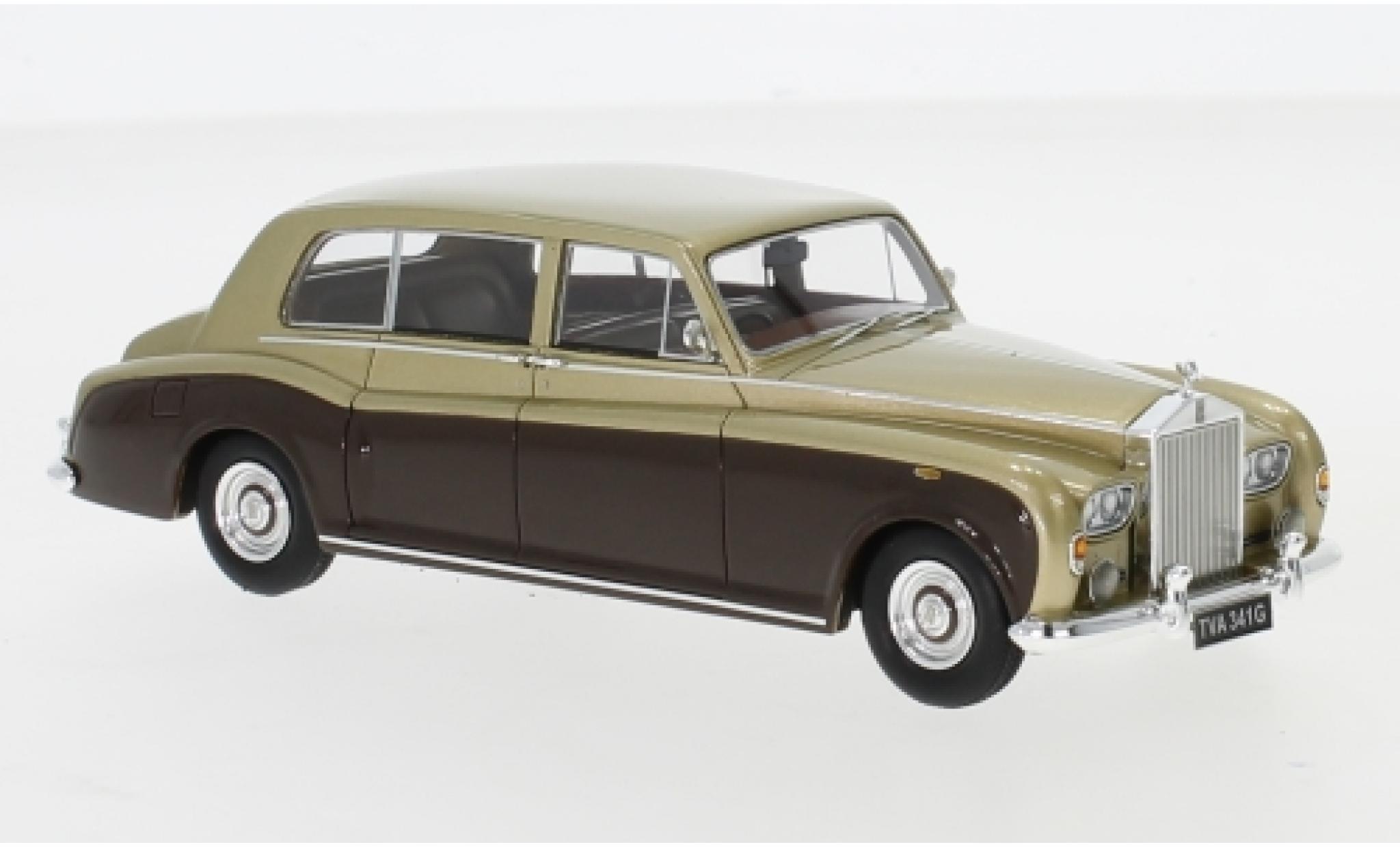 Rolls Royce Phantom 1/43 Neo VI EWB gold/brown RHD 1968 diecast model cars