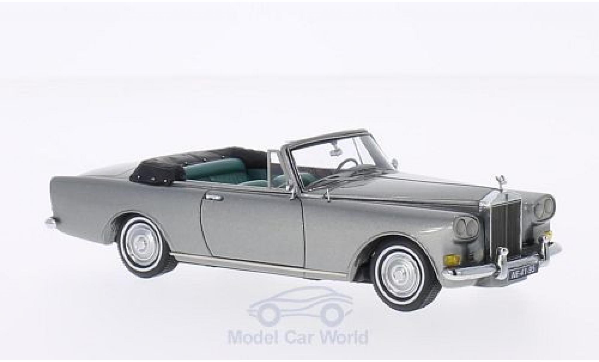 Rolls Royce Silver Cloud 1/43 Neo III Mulliner Park Ward DHC metallic grey 1965 diecast model cars