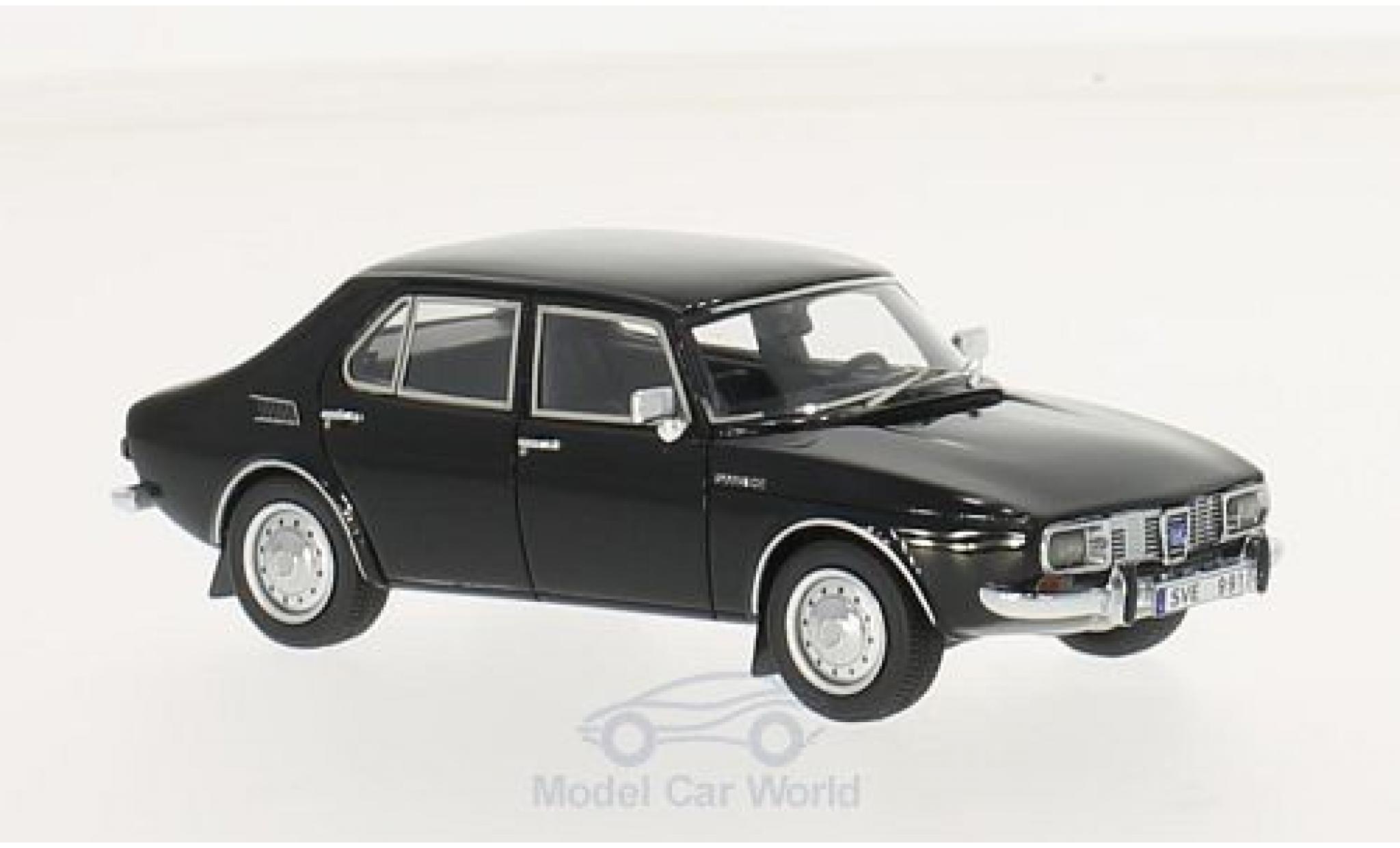 Saab 99 1/43 Neo black 1971 4-T&uuml;rer diecast model cars