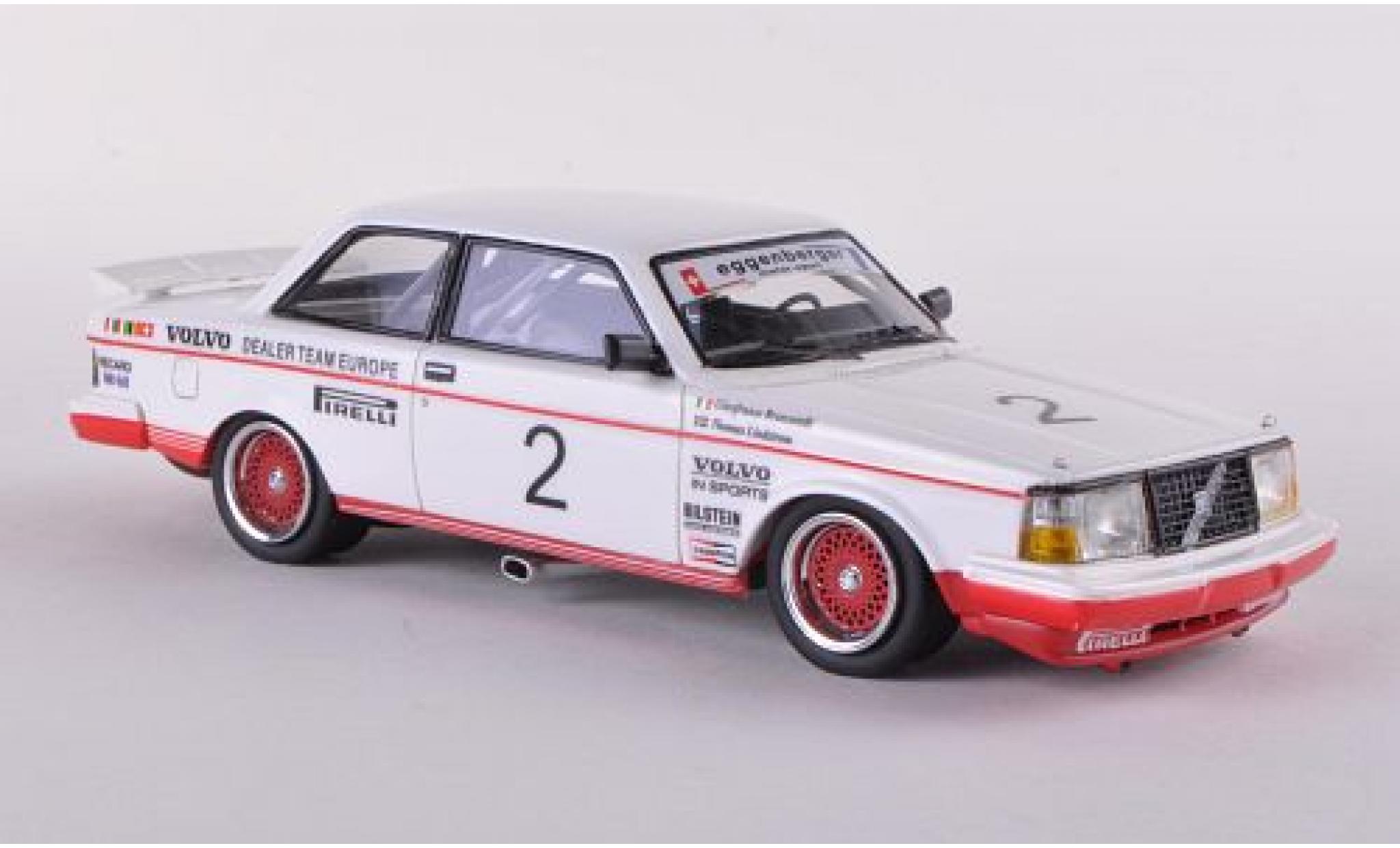 Volvo 240 1/43 Neo Turbo No.2 Eggenberger Motorsport ETCC 1985 diecast model cars