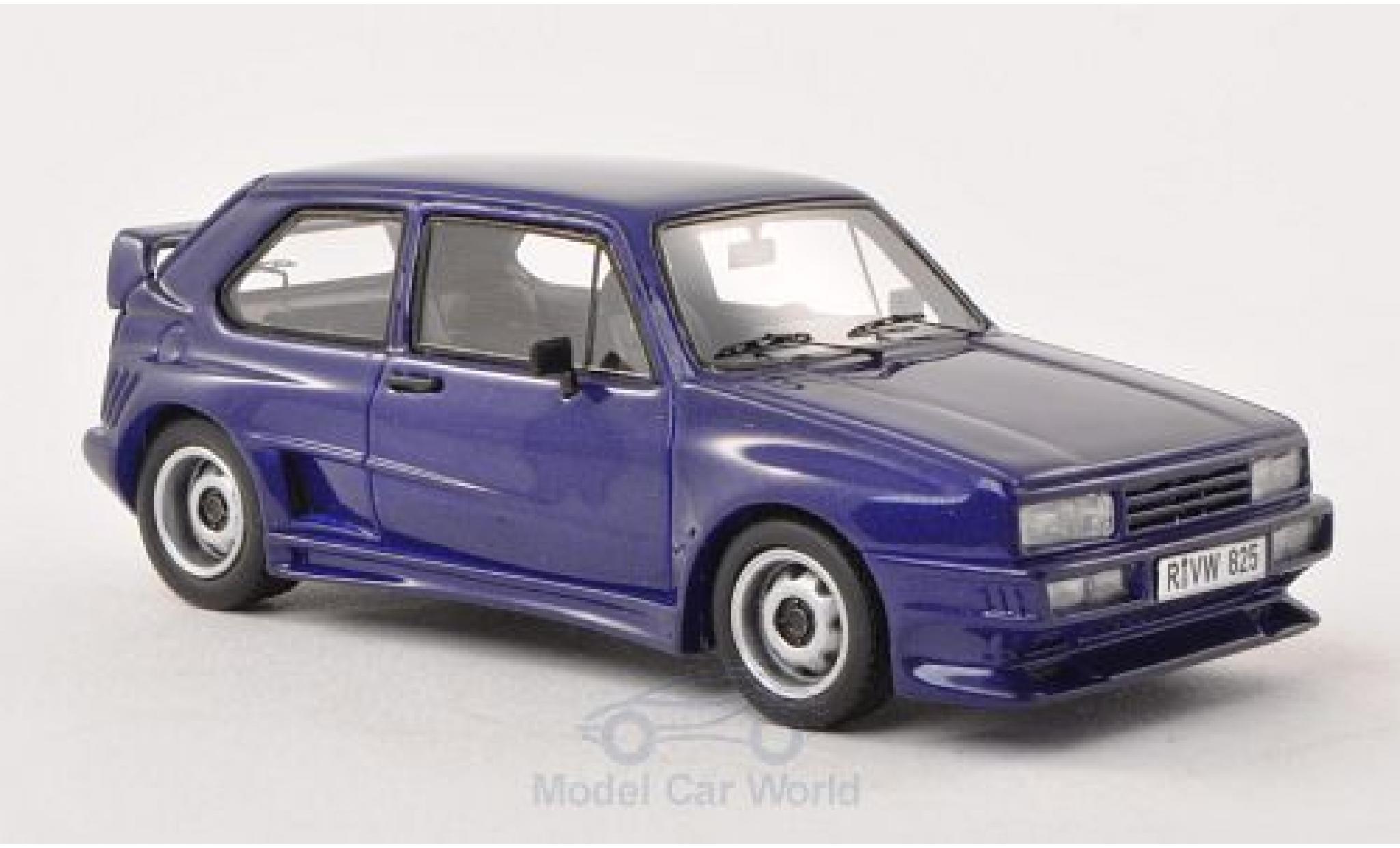 Volkswagen Golf V 1/43 Neo I Rieger GTO metallic lila 1980 diecast model cars