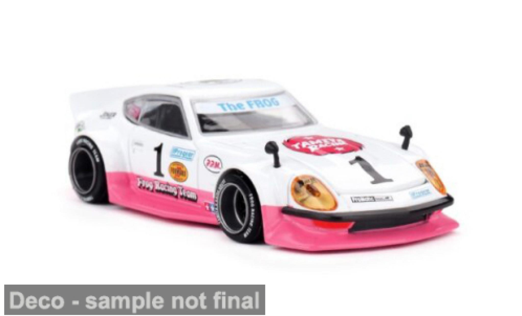 Nissan Fairlady Z 1/64 Mini GT pink/white 1969 Tamiya the Frog V1 1:64 diecast model cars
