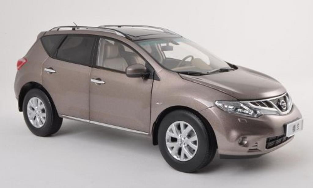 Nissan Murano 1/18 Paudi brown 2011 diecast model cars