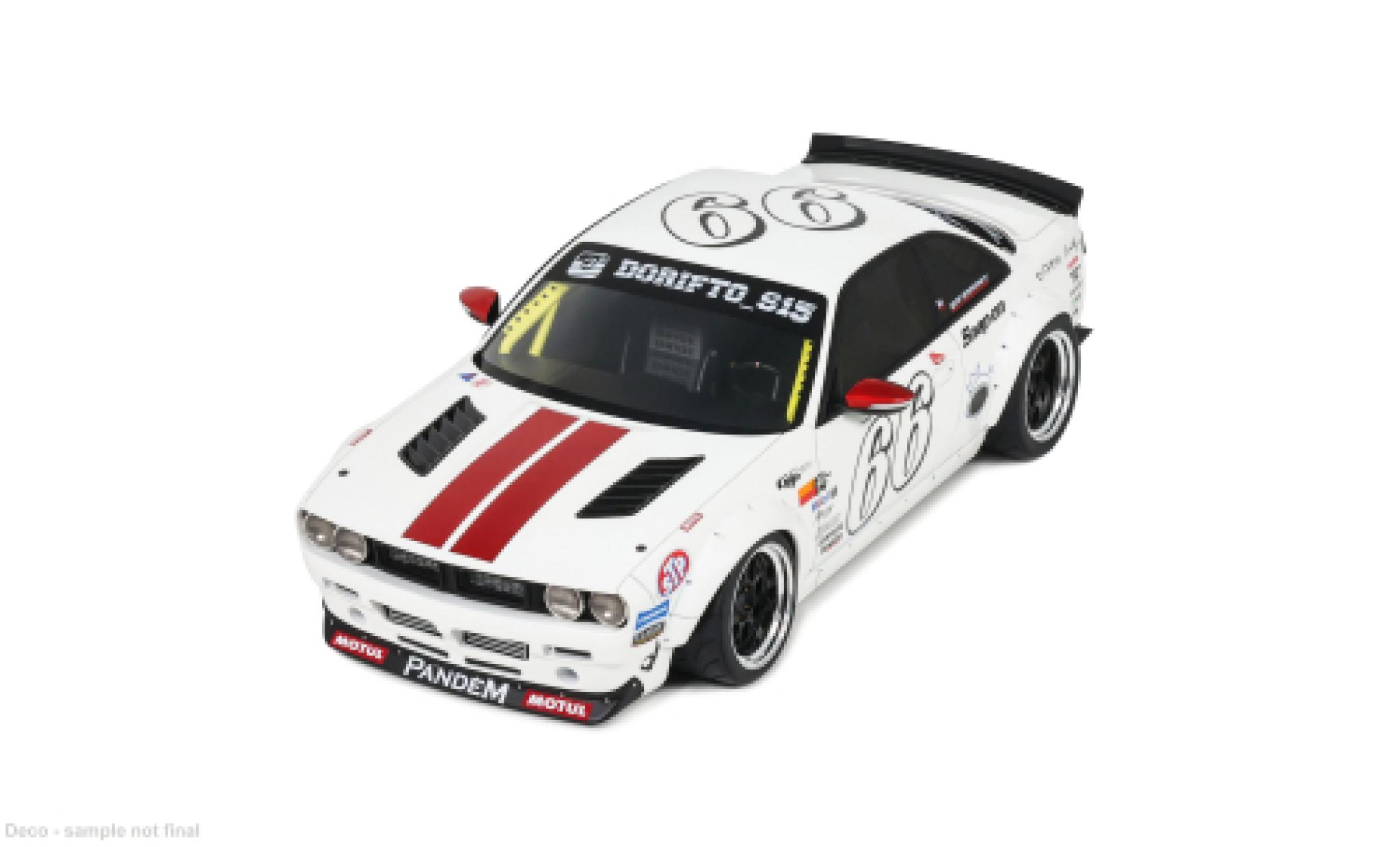 Nissan Silvia 1/18 Ottomobile S14 Boss Rocket Bunny white 2024 1:18 diecast model cars