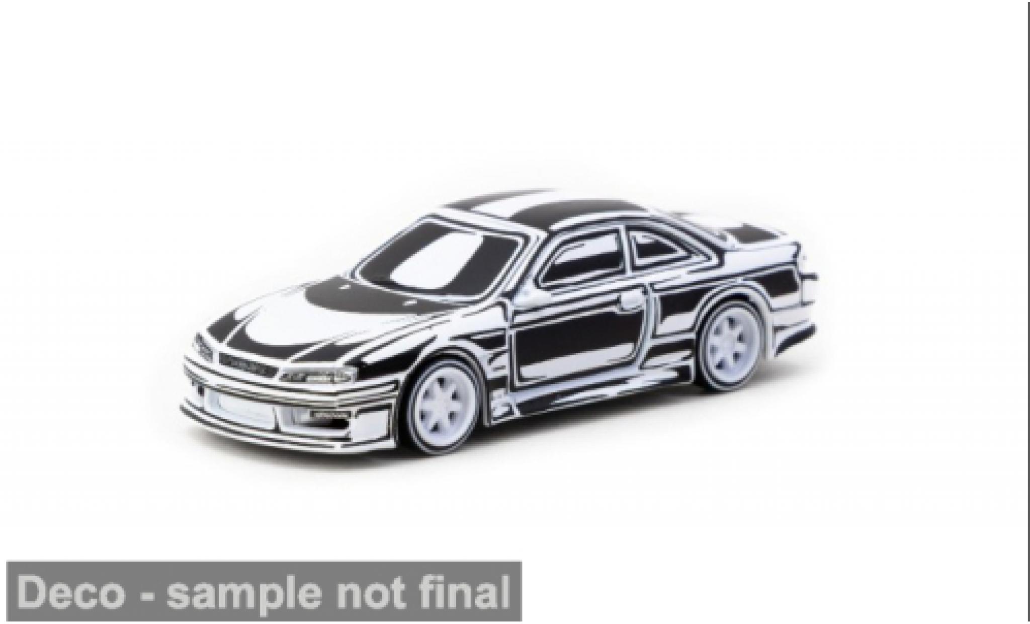 Nissan Silvia 1/64 Tarmac Works (S14) Vertex silver 1:64 diecast model cars