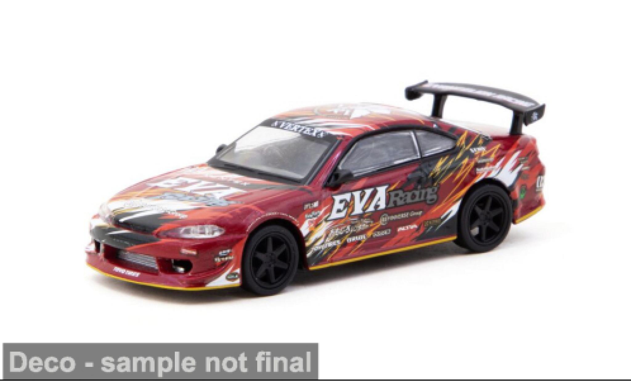 Nissan Silvia 1/64 Tarmac Works (S15) 2025 Eva RT 1:64 diecast model cars