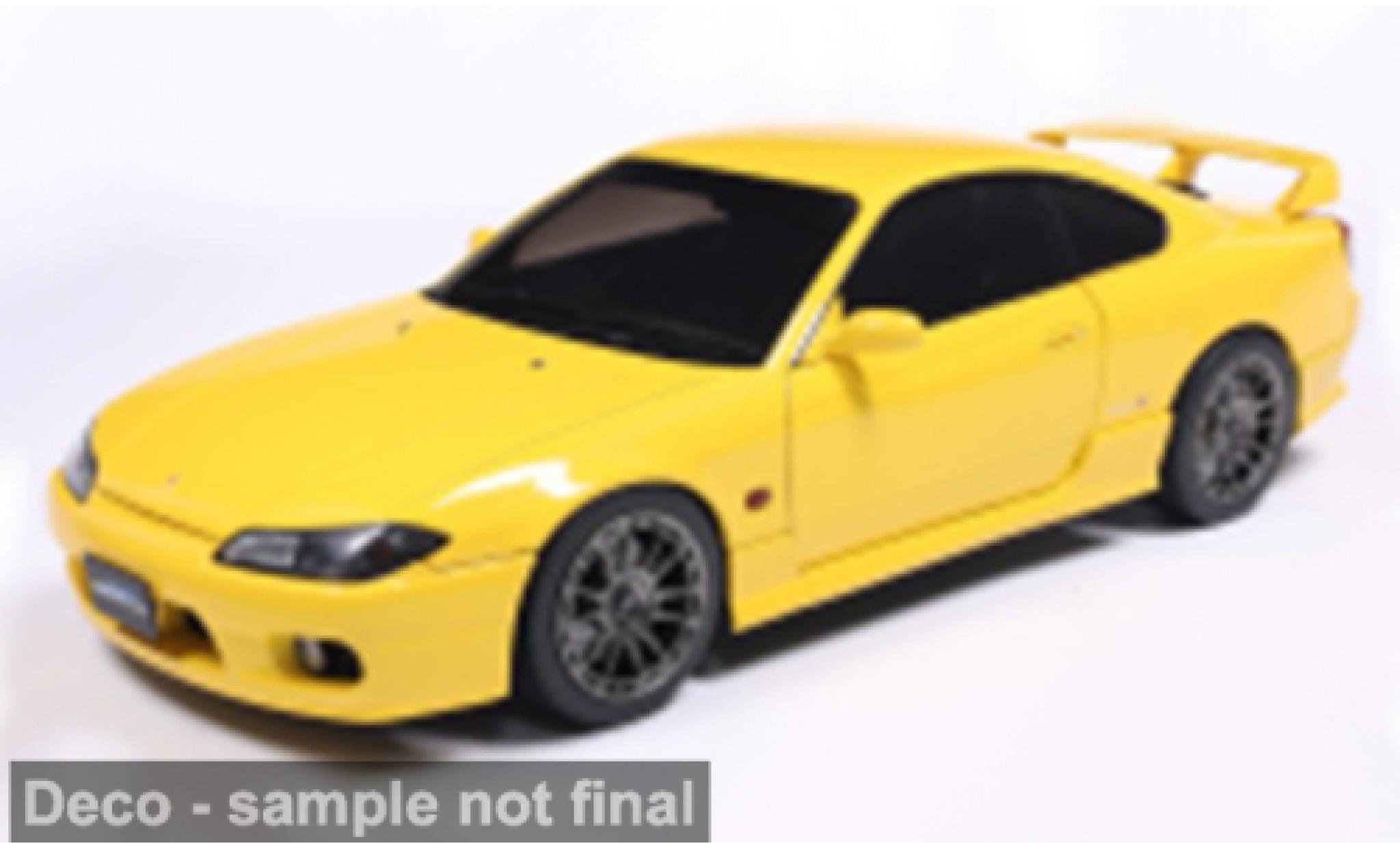 Nissan Silvia 1/18 Solido (S15) yellow 1:18 diecast model cars