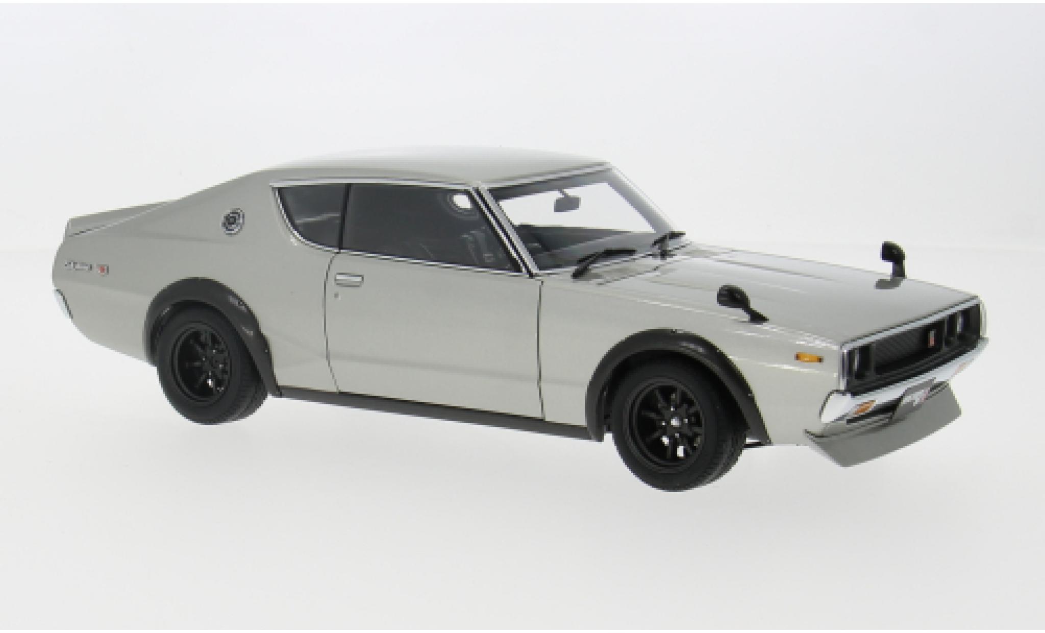 Nissan Skyline 1/18 AUTOart 2000 GT-R (KPGC110) silver 1:18 diecast model cars